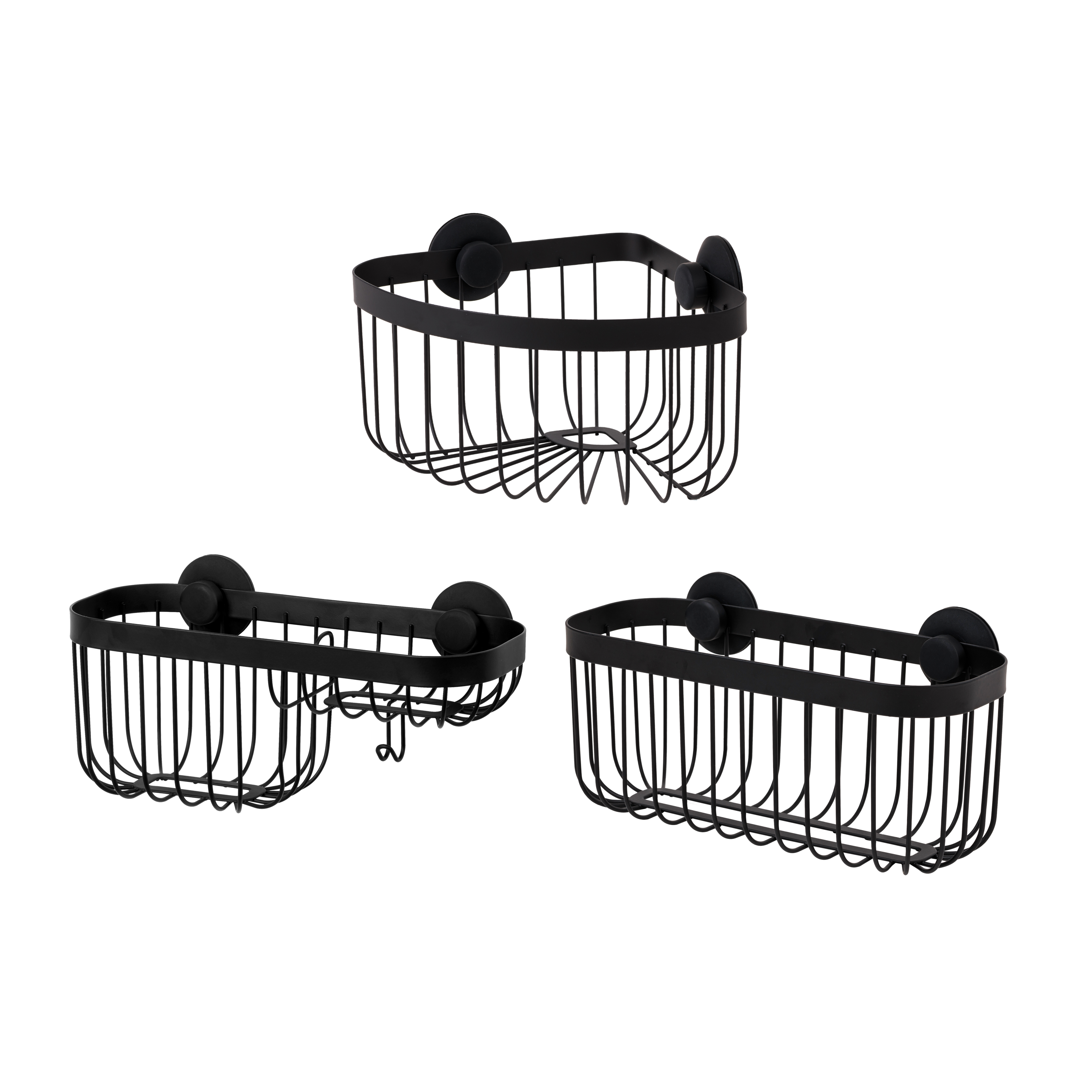 Cesto de duche SENSEA NEO PRETO - 11