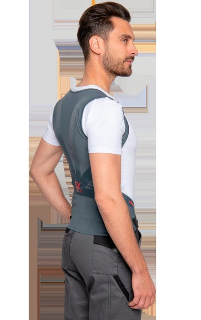 Gilet de protection du dos pour homme PERCKO, taille M Leroy Merlin