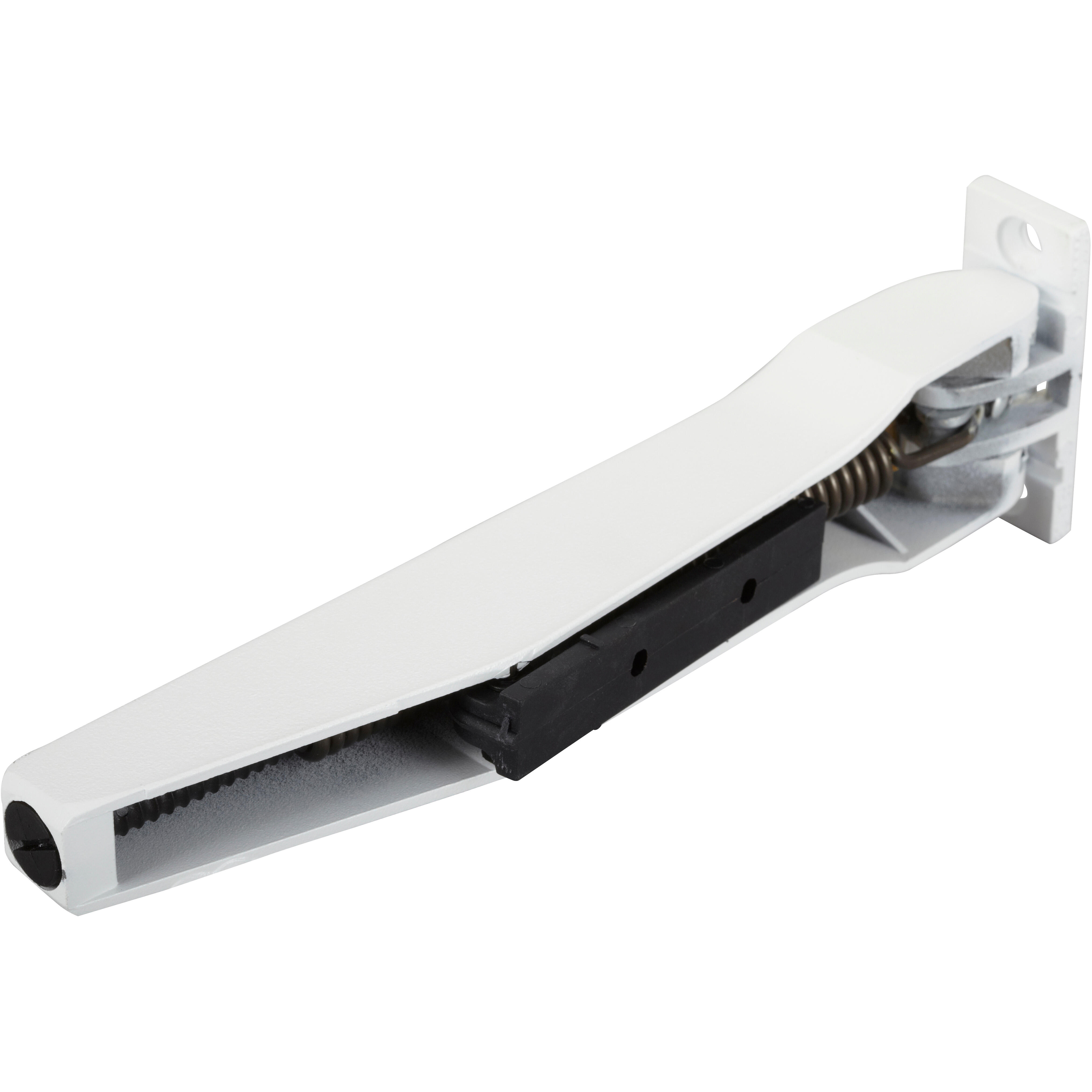 Ferme-porte à ressort Spir SOCONA pour porte de 40kg maximum, acier blanc - 3