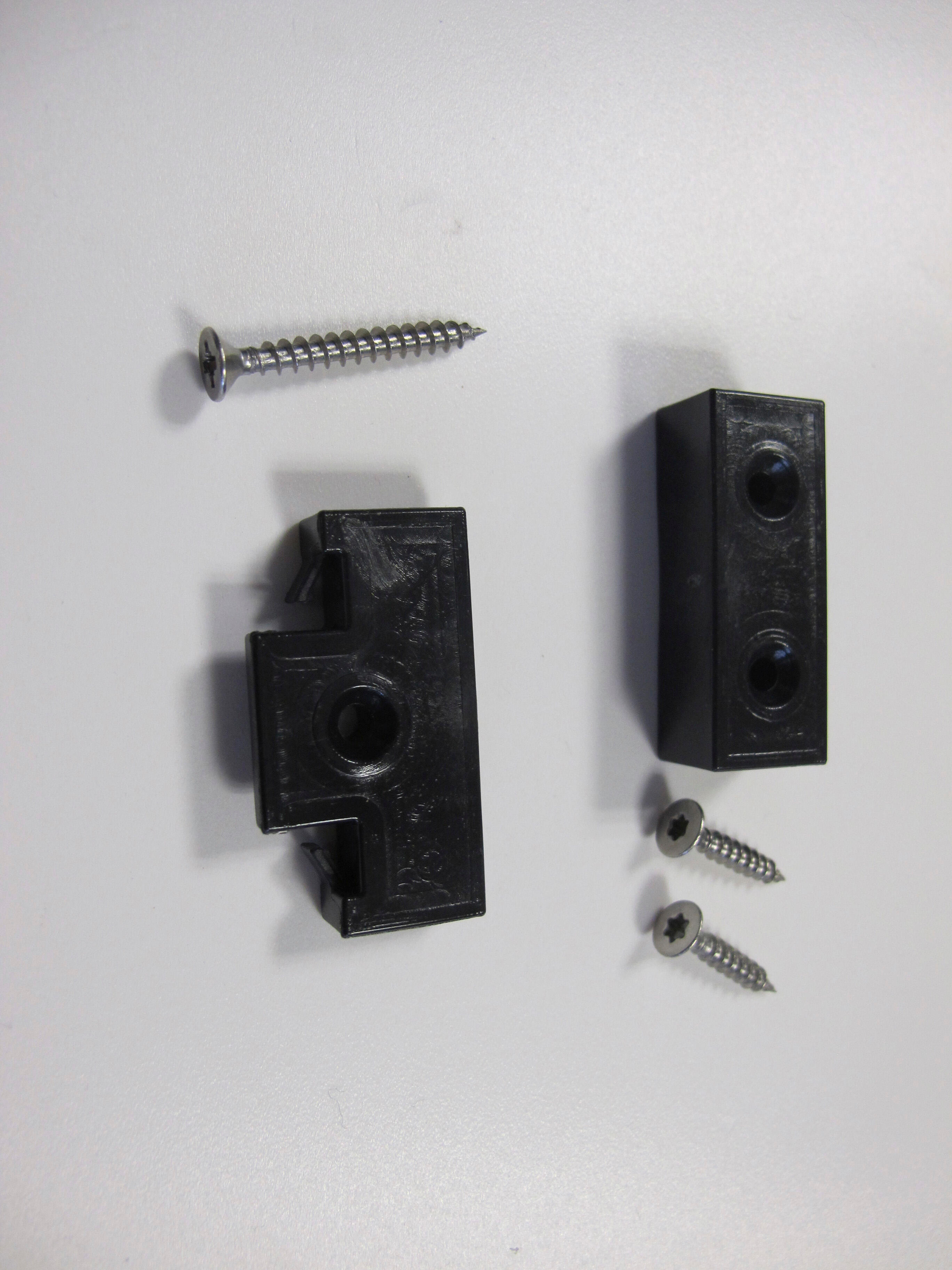 Kit 50 clips PP + 50 vis tork inox 45 x 220 inox 2.2 m - 2