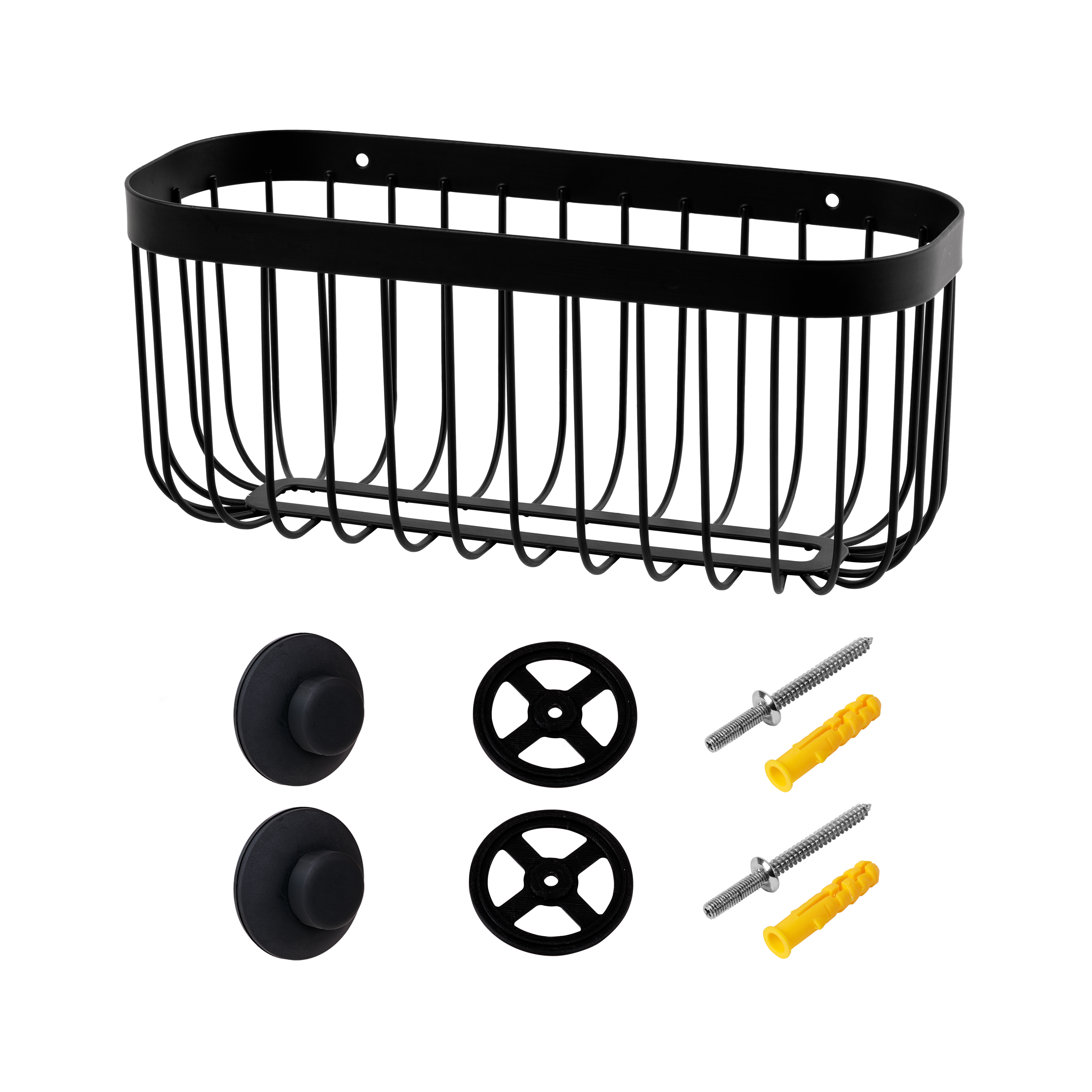 Cesto de duche SENSEA NEO PRETO - 2