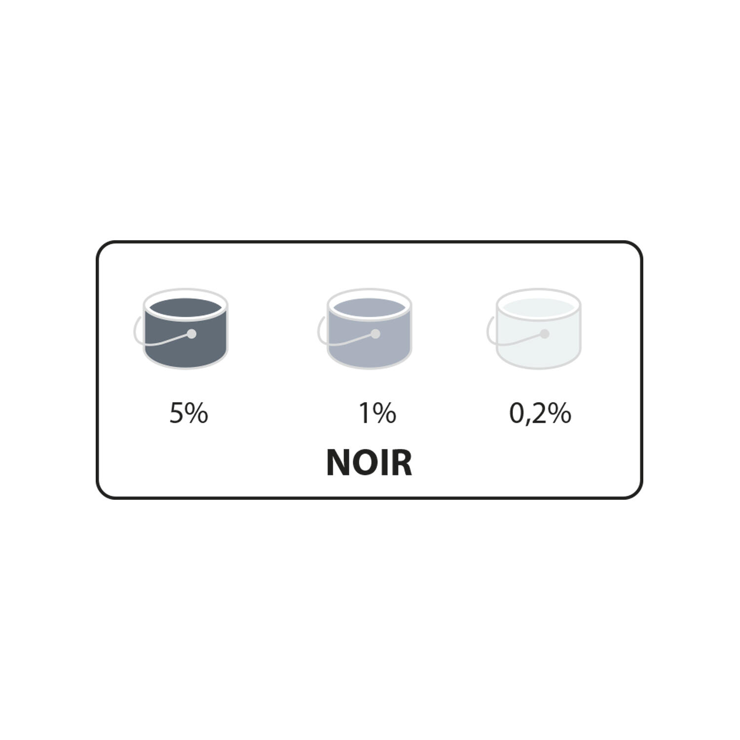 Colorant universel 250 ml noir - 2