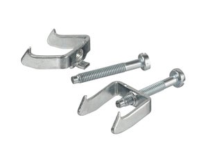 Lot de 2 griffes de fixation Odace, SCHNEIDER ELECTRIC, aluminium