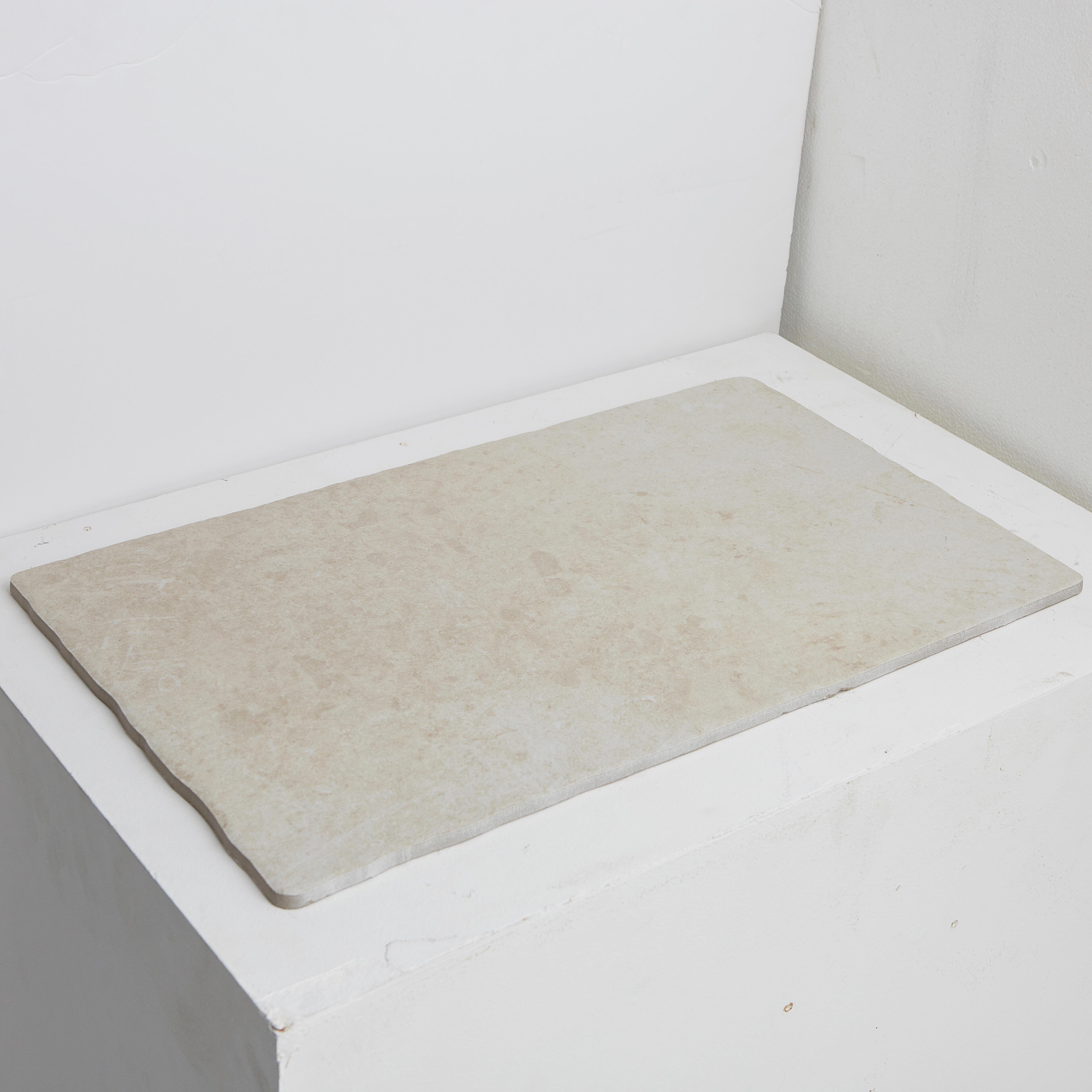 Carrelage sol extérieur effet pierre beige Monastère l.30 x L.50 cm x Ep.9 mm - 5