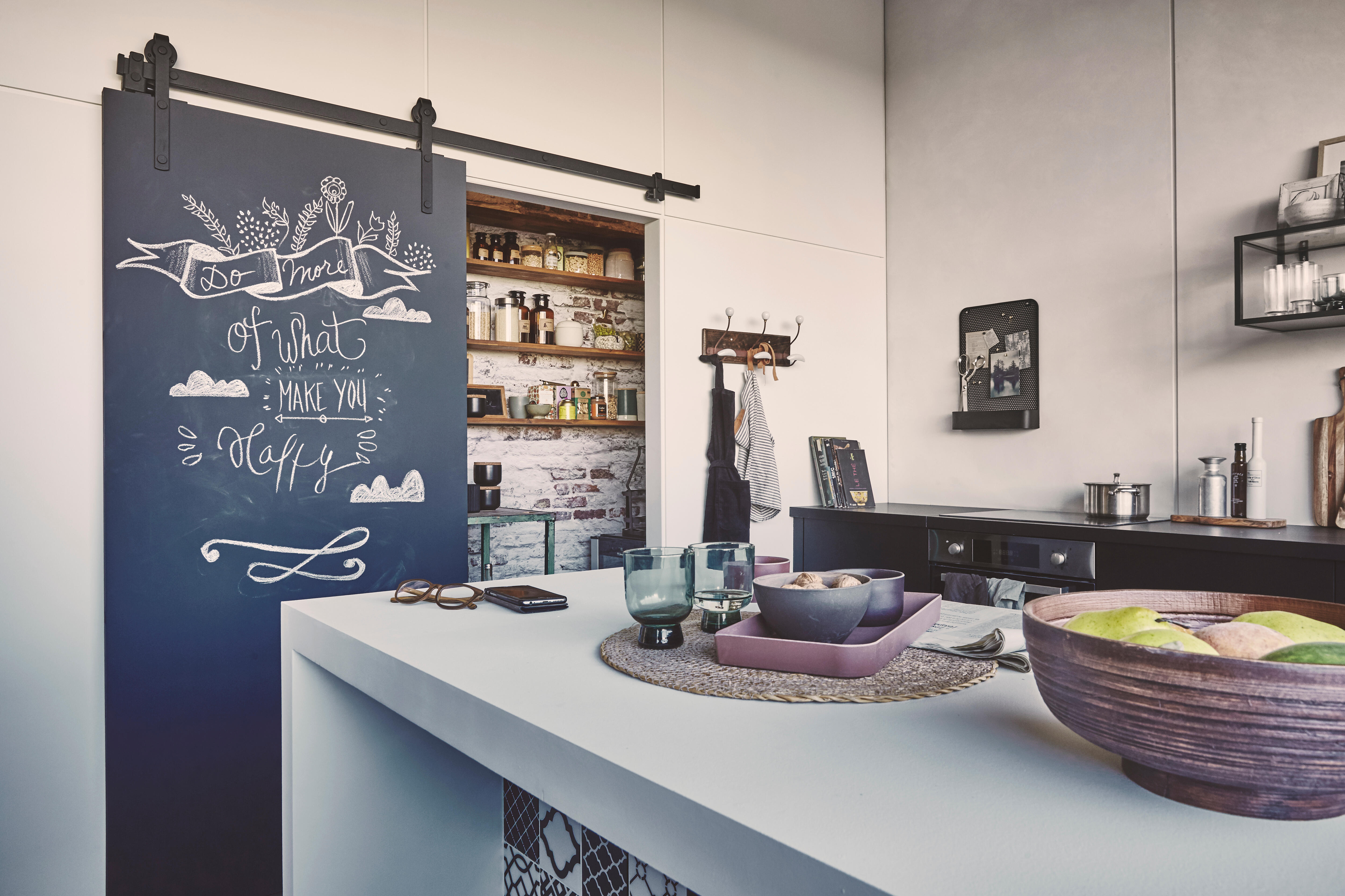 Papier peint panoramique brique blanc et marron l.159 x H.280 cm - 7