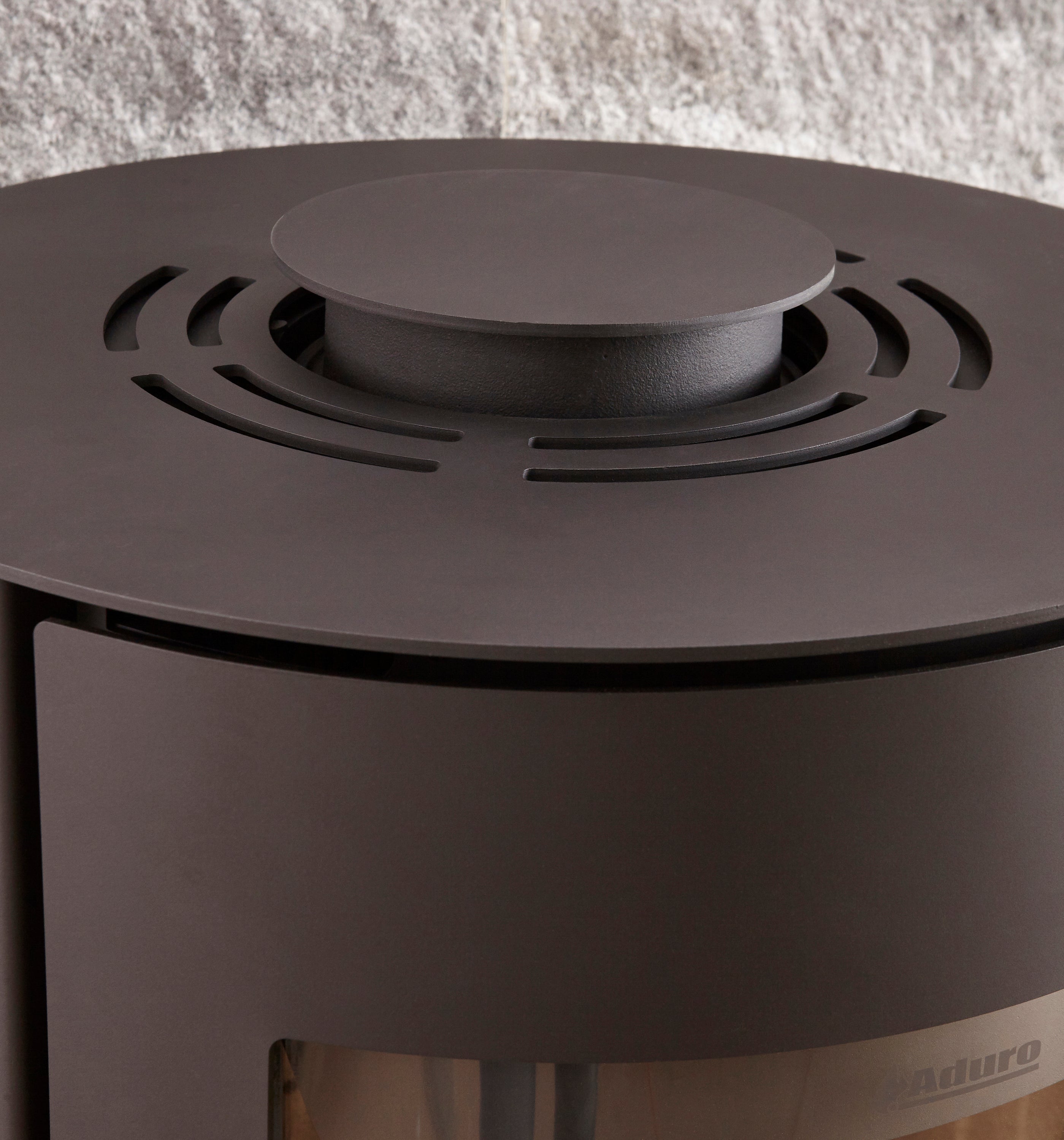 Poêle Hybride ADURO H2 noir 7 kW - 6