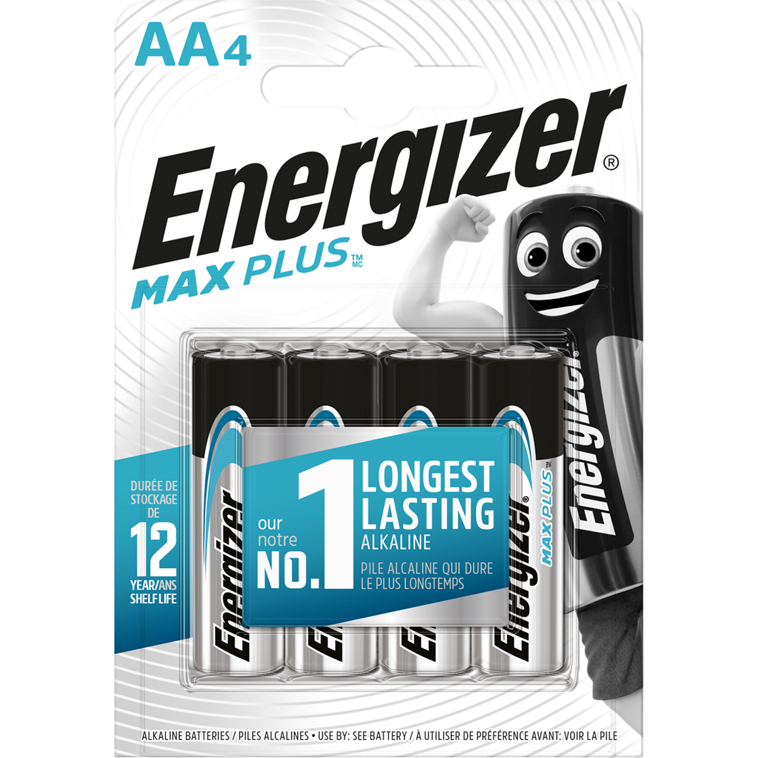 Pila LR06 ENERGIZER Max Plus 4 batterie - 4