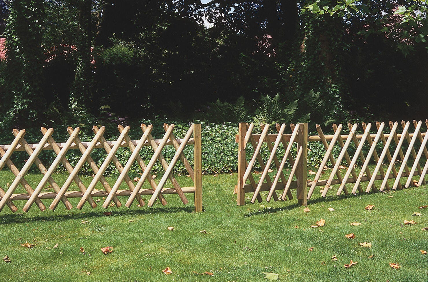 Clôture jardin bois Pony, CERLAND, H.80 x l.250 cm | Leroy Merlin