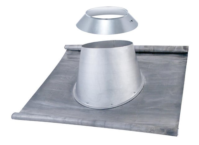 Solin plomb + larmier Dpi JONCOUX D.200 mm