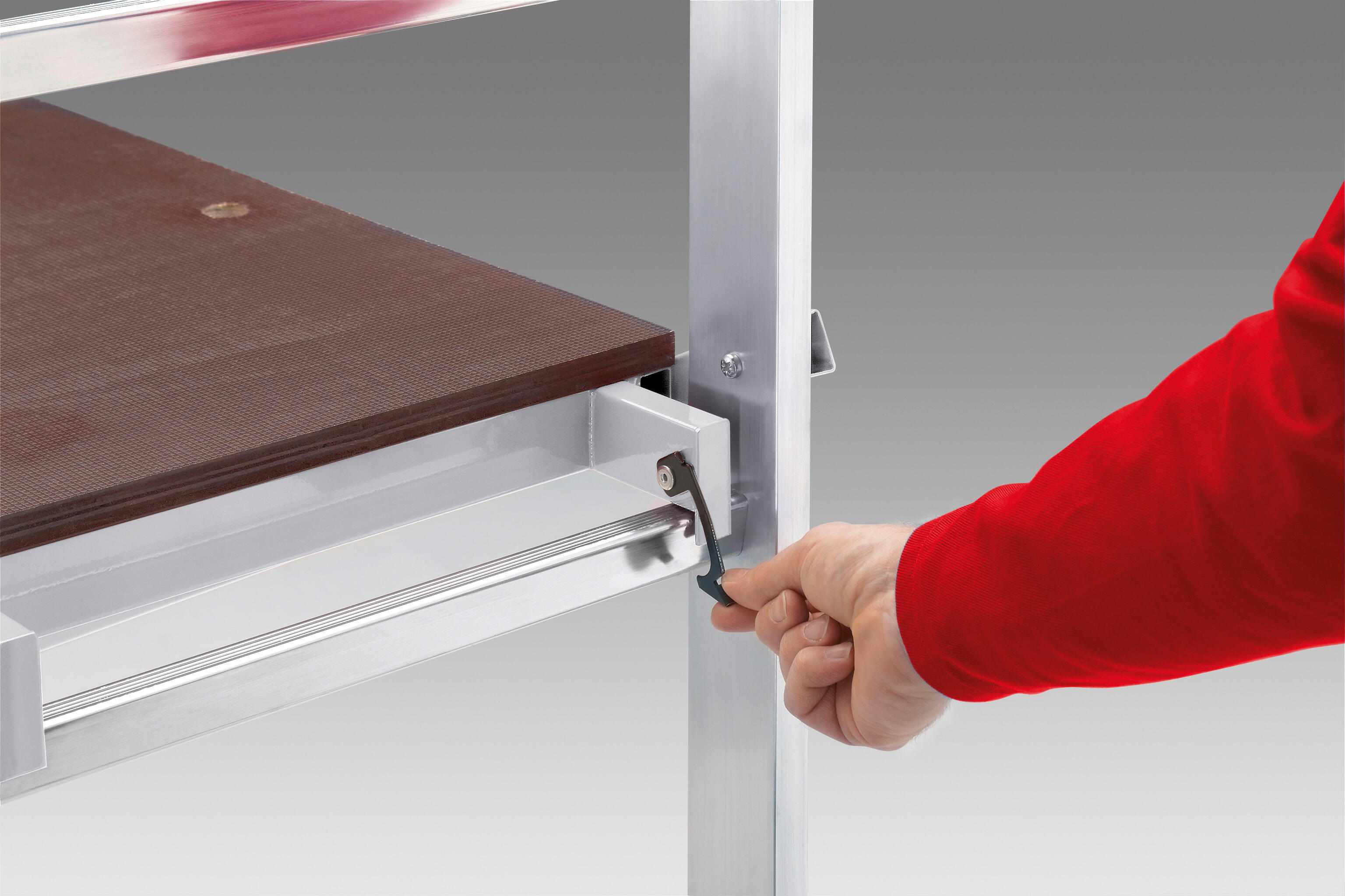 Echafaudage aluminium Hobbystep h5 HAILO hauteur de travail 4.5 m - 11