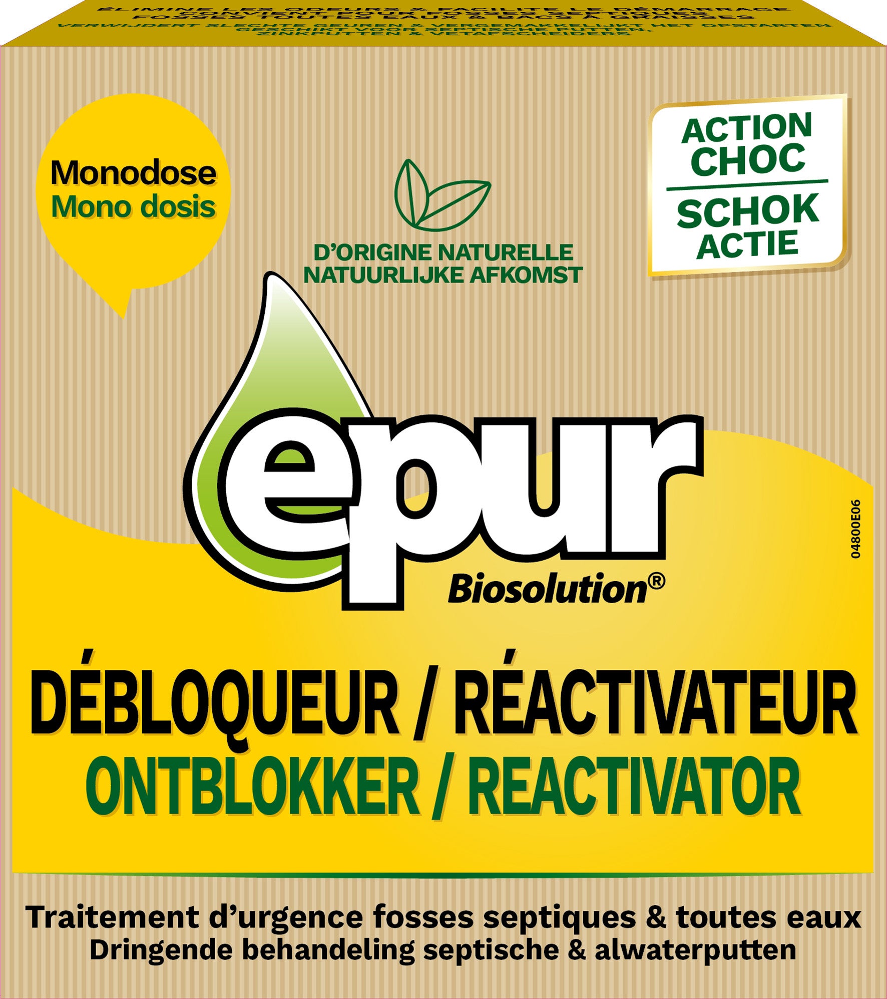 Après vidange 500 gr EPUR | Leroy Merlin