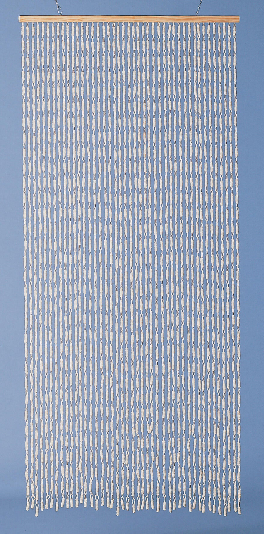 Rideau de porte en maïs, l.90 x H.200 cm, beige, E 107 naturel - 2