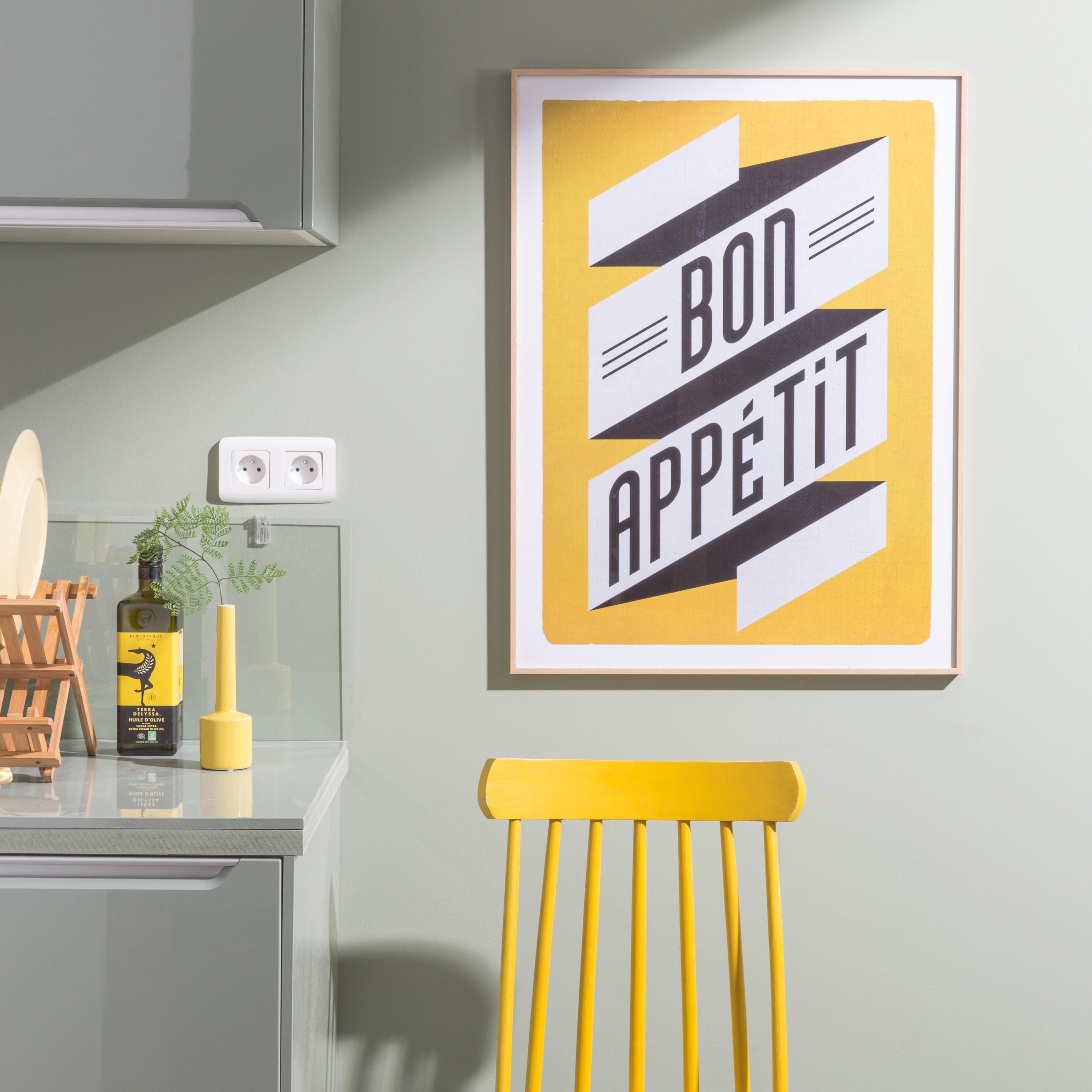 Cadre Accent, H.40 x l.30 cm, aluminium chêne, NIELSEN - 4