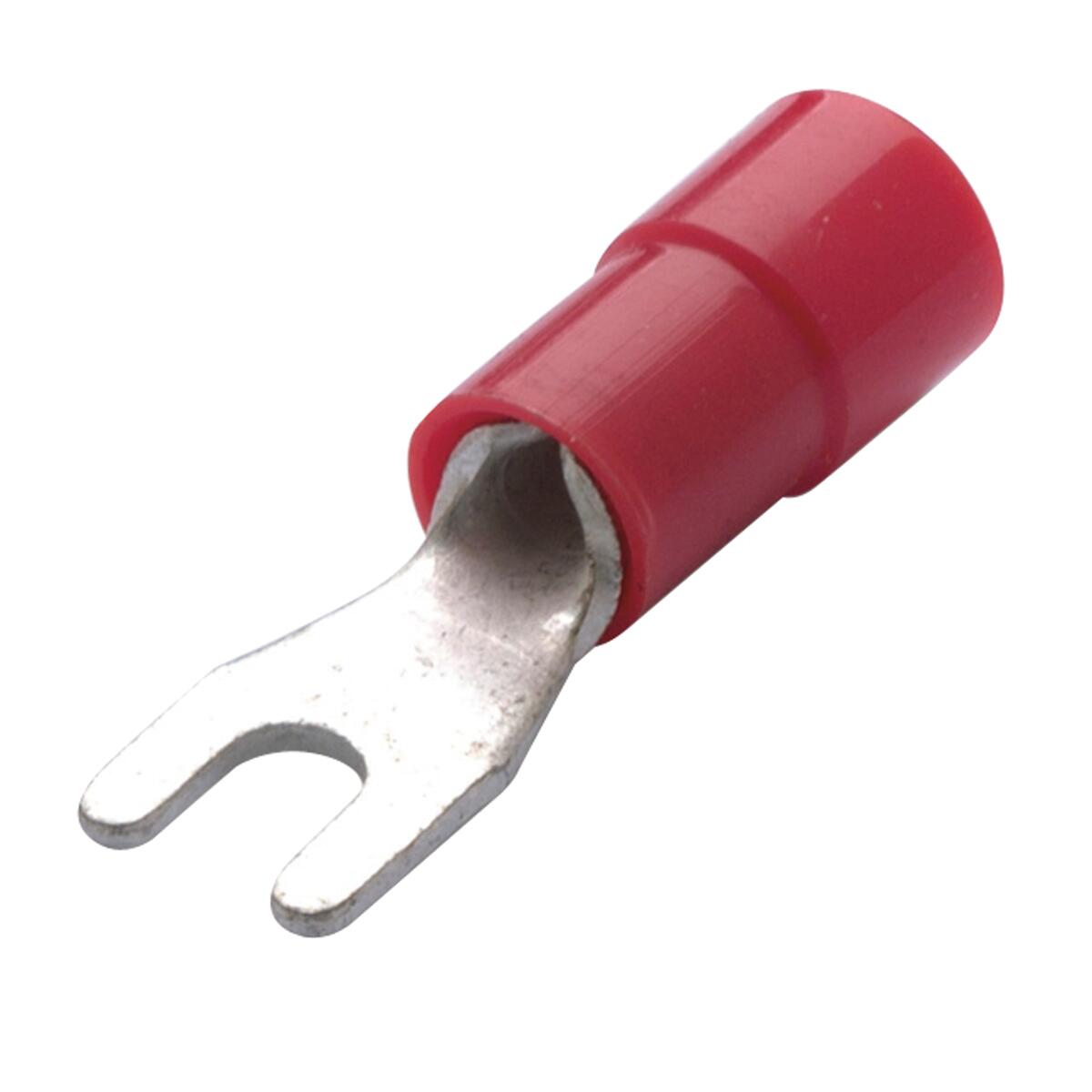 Terminali puntali isolati da 1 mm per cavi unipolari BM BM00603 500pz rosso