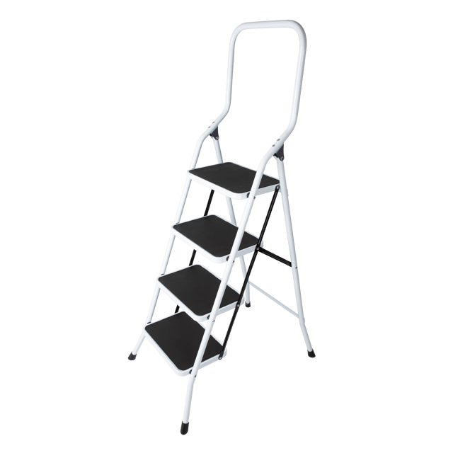 Marchepied acier SELEKTA, 4 marches, Ht.1.58 m