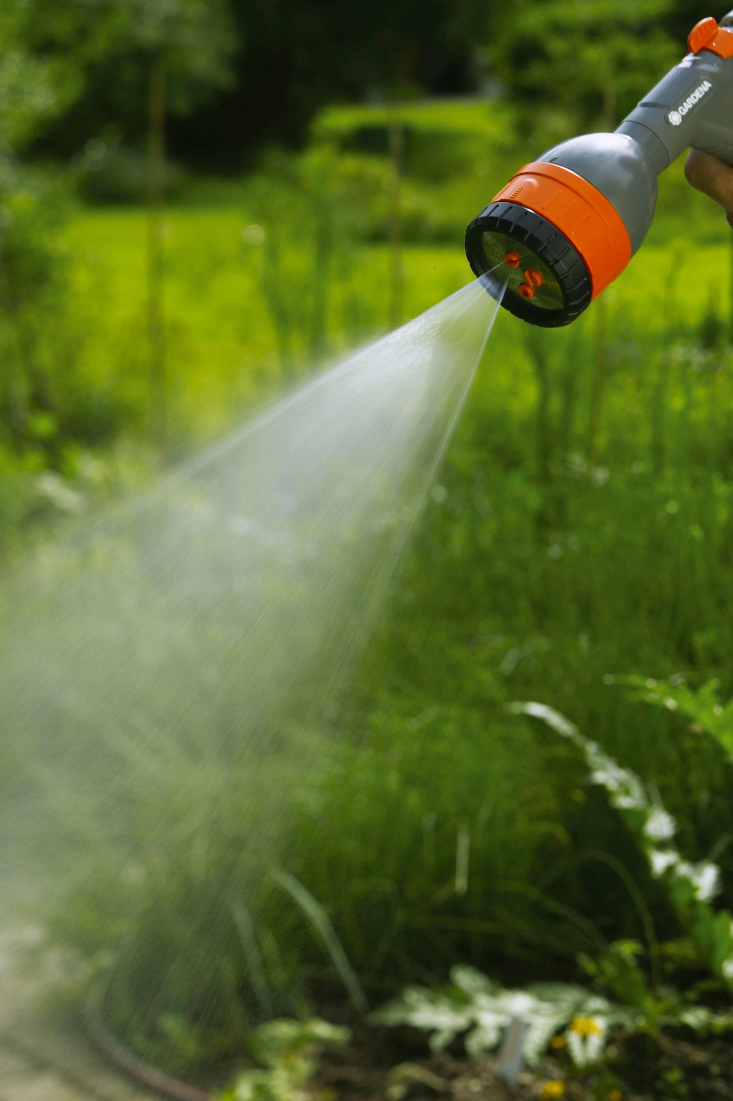 Pistolet d'arrosage jet concentré, plat, pluie et pluie fine GARDENA - 4