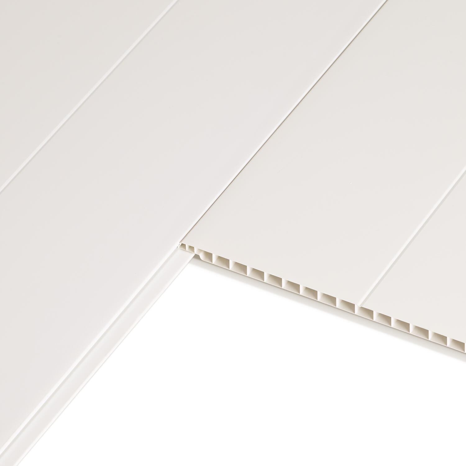 Lambris PVC blanc L.400 x l.37.5 cm x Ep.8 mm - 4