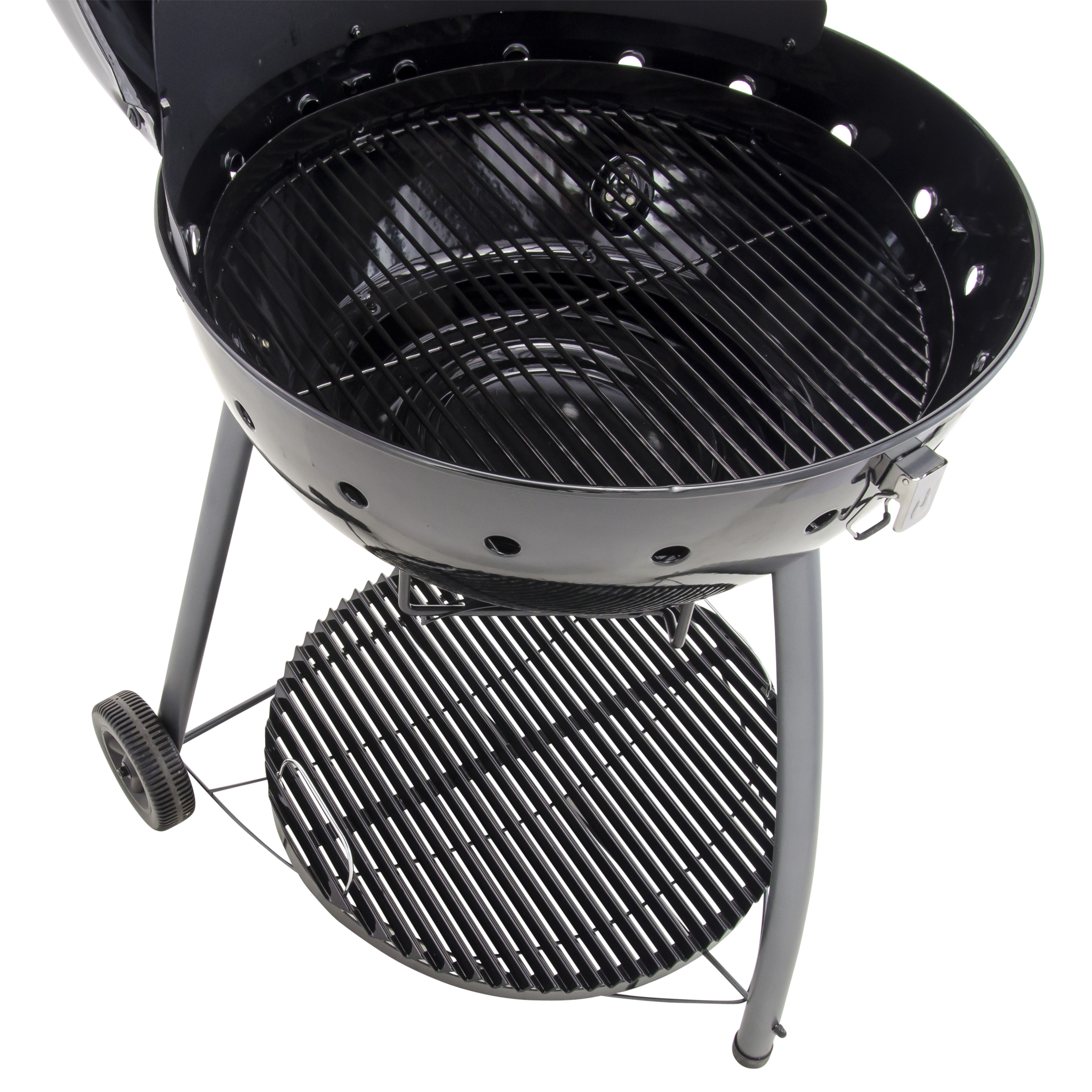 Barbecue au charbon de bois CHAR-BROIL rond, noir - 3