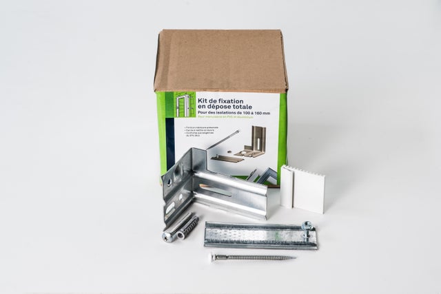 Kit de fixation dépose totale pour porte d'entrée