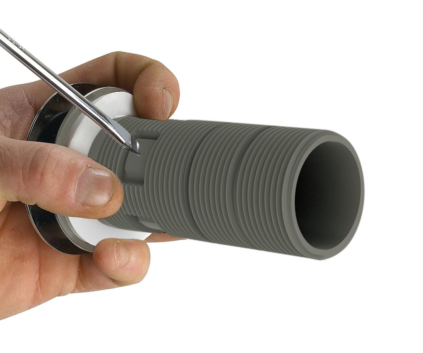 Bonde pour lavabo, chrome, Diam.100 mm, VALENTIN - 2