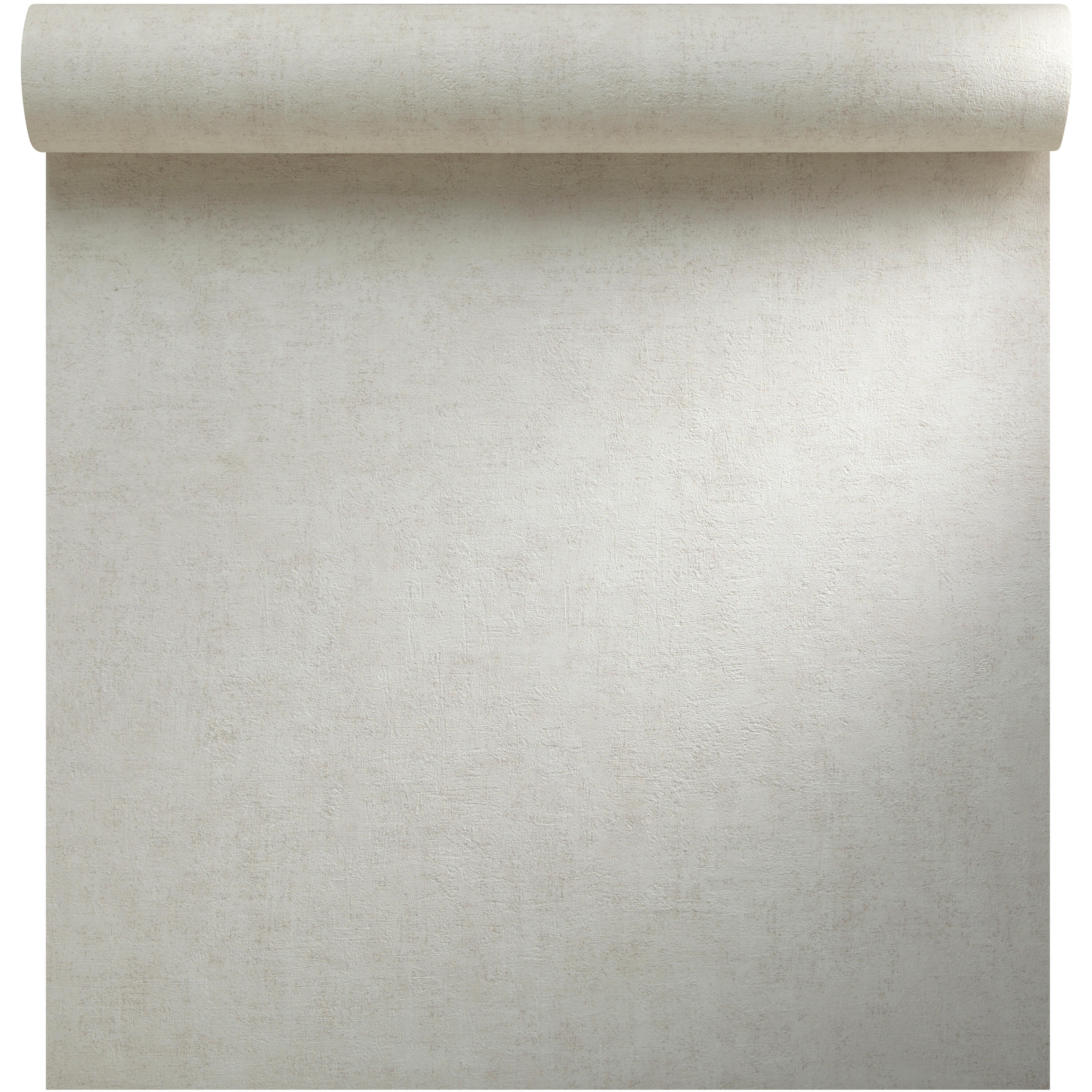 Papier peint vinyle sur intissé Patine blanc - 2