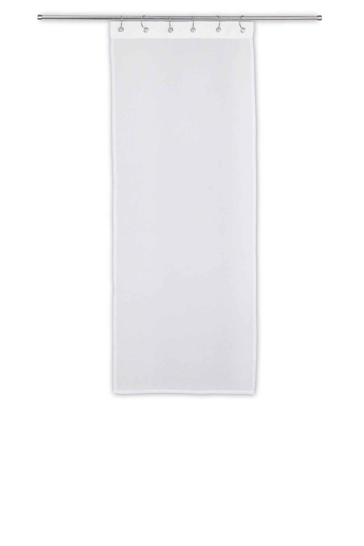 Voilage tamisant, Cleo, blanc H.120 x l.45 cm - 2