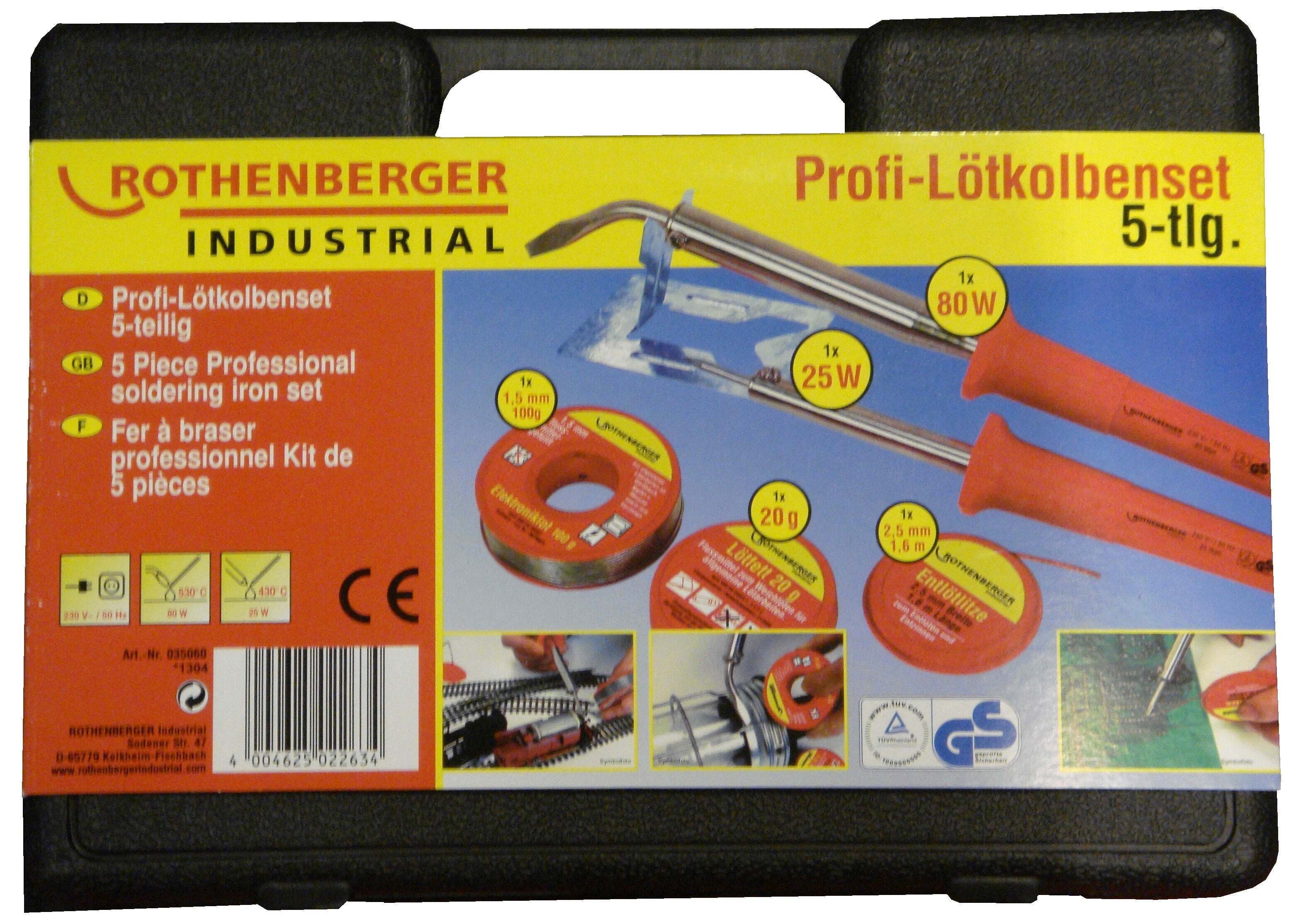 Kit d'installation électronique - radio lent 80 W ROTHENBERGER - 2