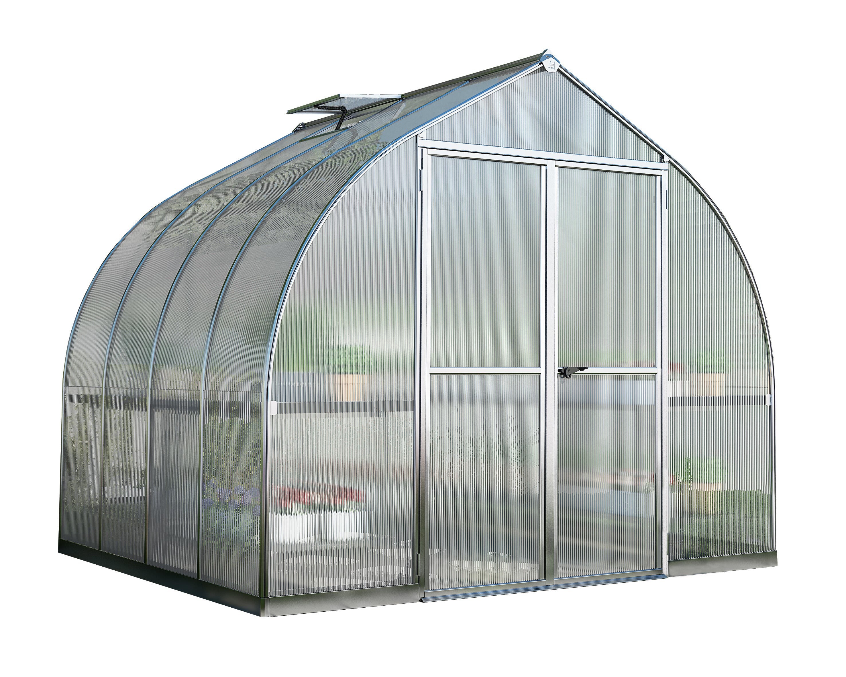 Serre fixe en polycarbonate double parois Bella, 6 m² CANOPIA BY PALRAM - 2