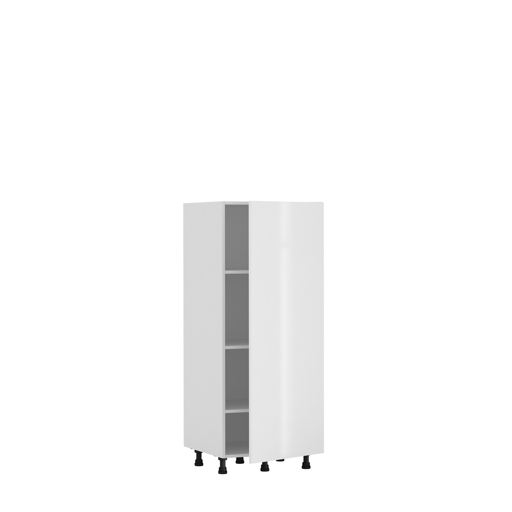Demi-colonne de cuisine Sevilla blanc 1 porte H138 x l60