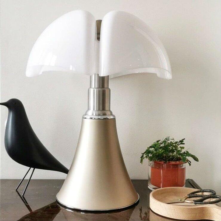 Lampe Pipistrello medium h.50 cm sable doré, H.50 cm LED - 2