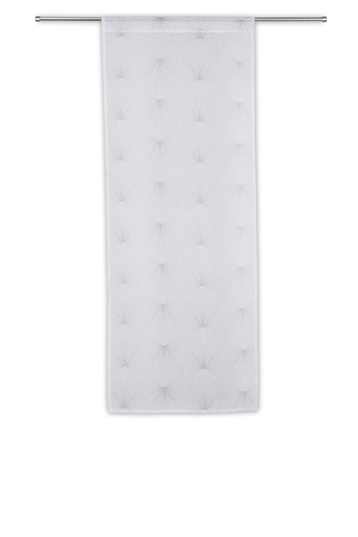 Vitrage tamisant, Kita, blanc H.120 x l.45 cm - 4