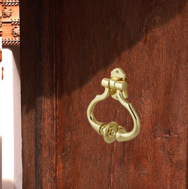 Heurtoir Contemporain laiton ciré