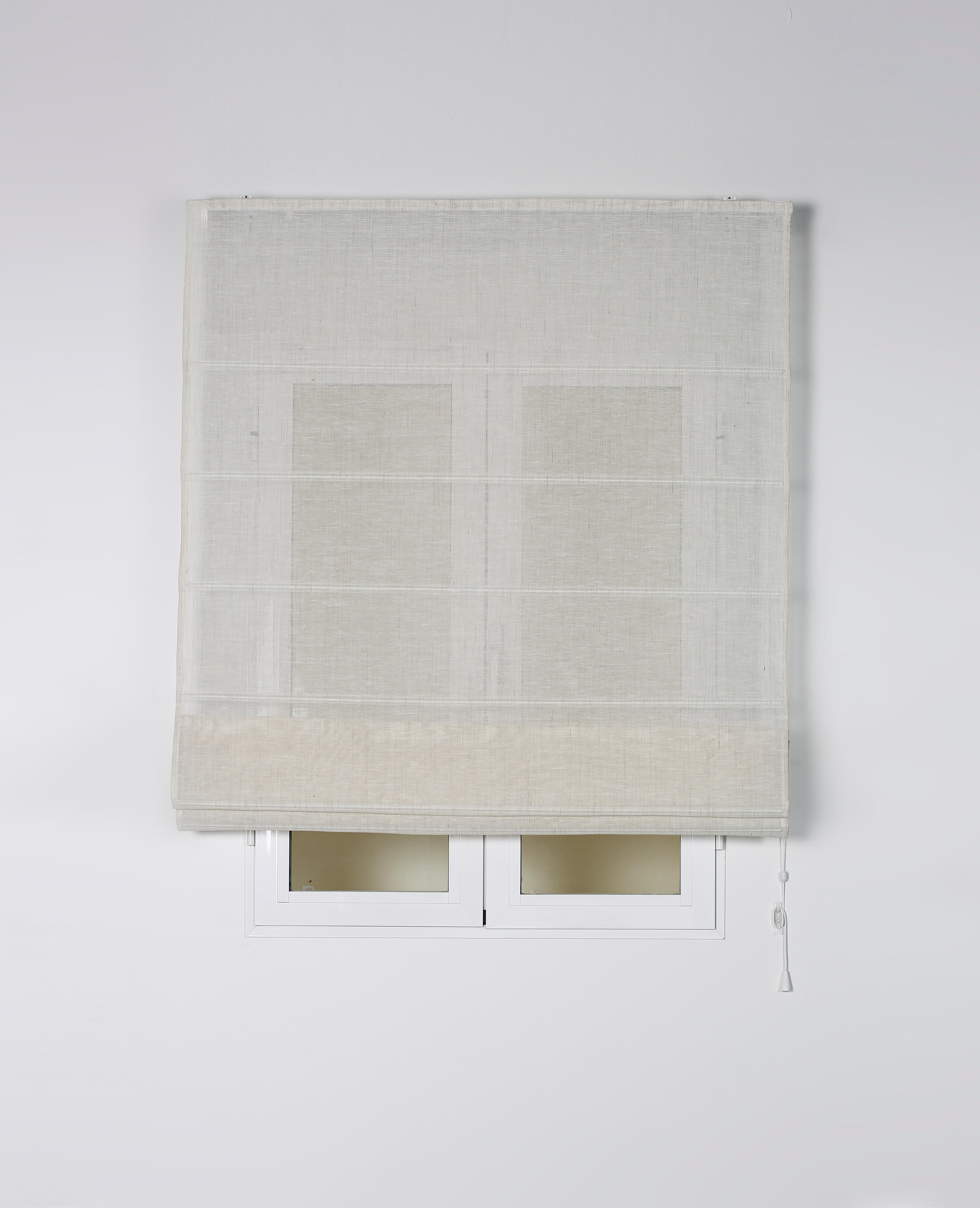 Tenda a pacchetto Riga larga bianco/grigio 120x250 cm | Leroy Merlin