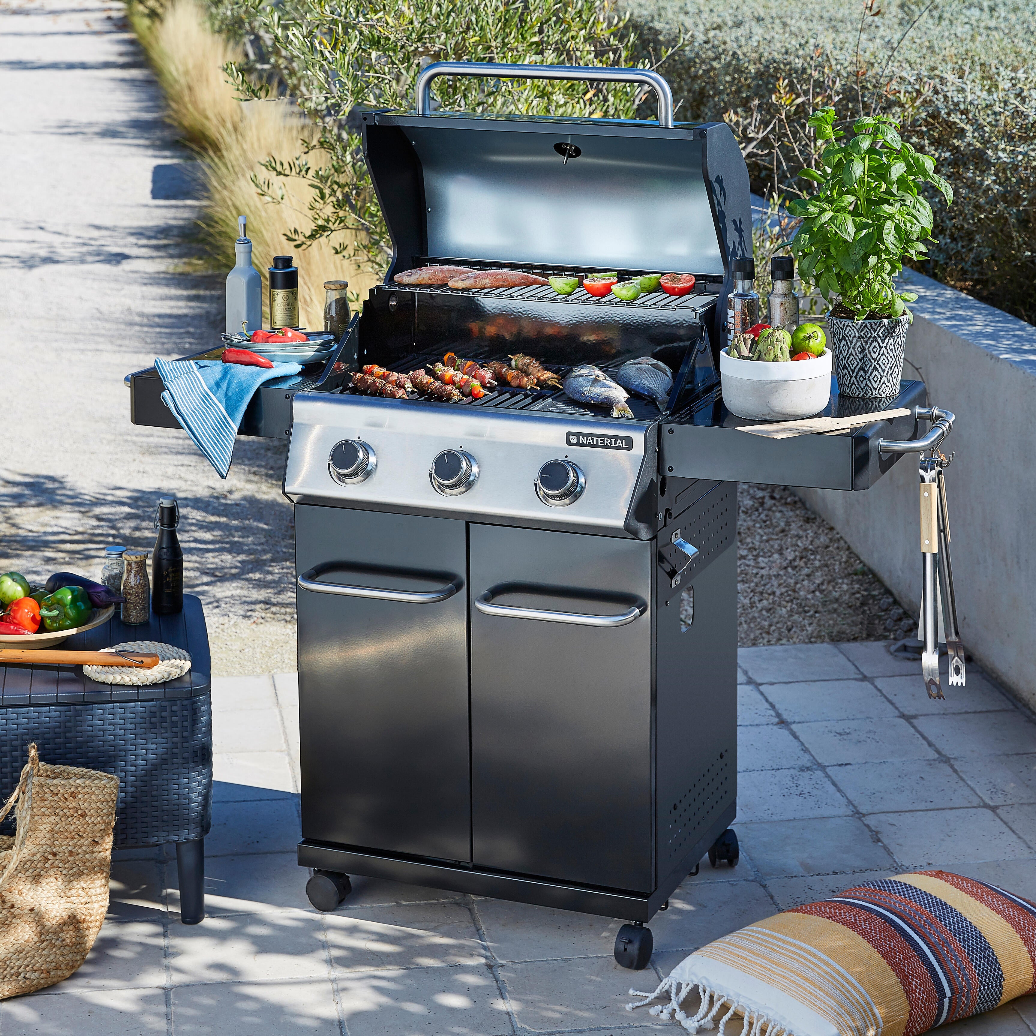 Diffuseur De Chaleur Barbecue Gaz Leroy Merlin Barbecue | Leroy Merlin