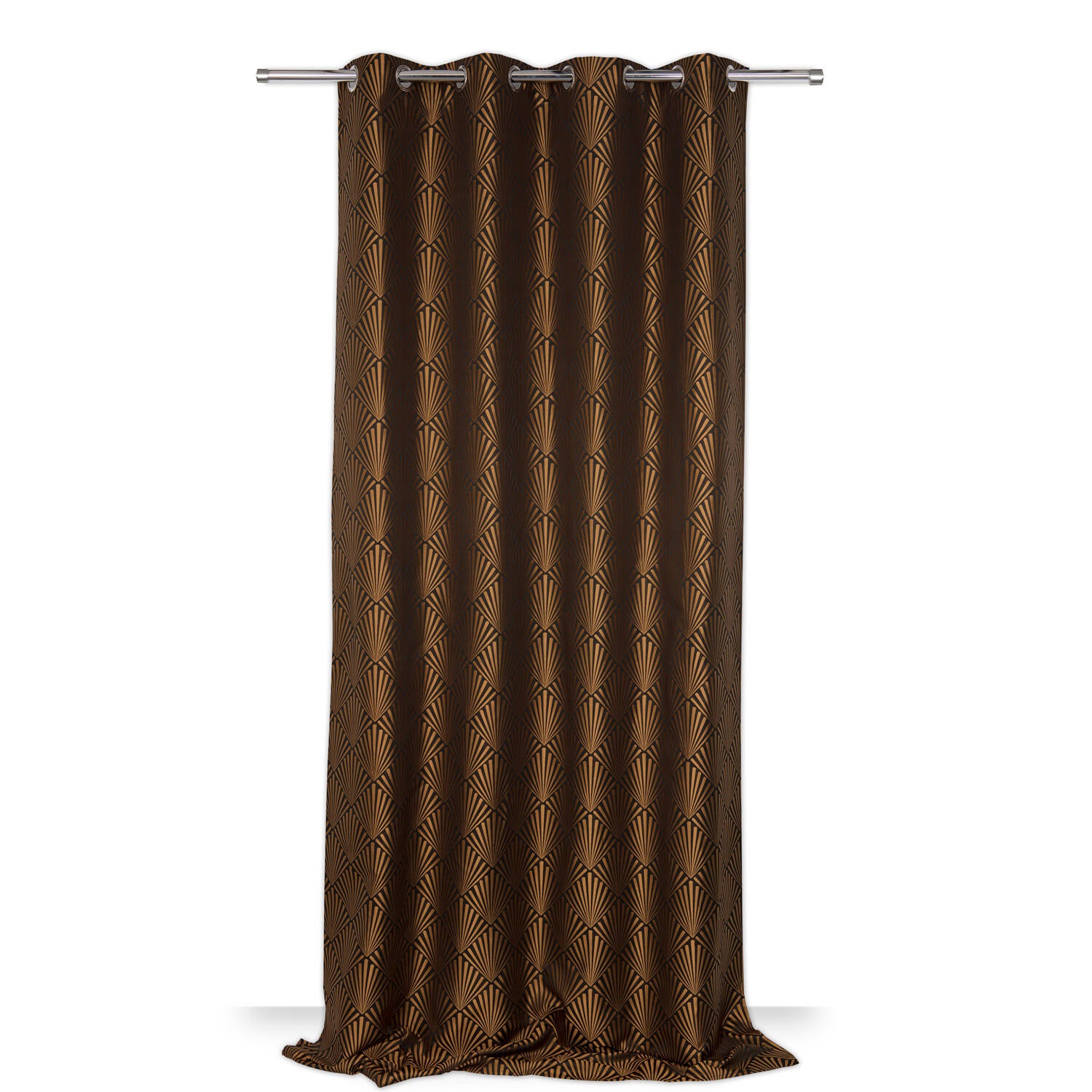 Rideau tamisant, Tilda, noir H.260 x l.140 cm - 2