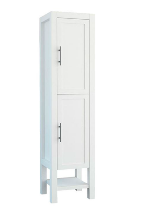 Colonne l.40 x H.165.3 x P.38.6 cm blanc argt Kende