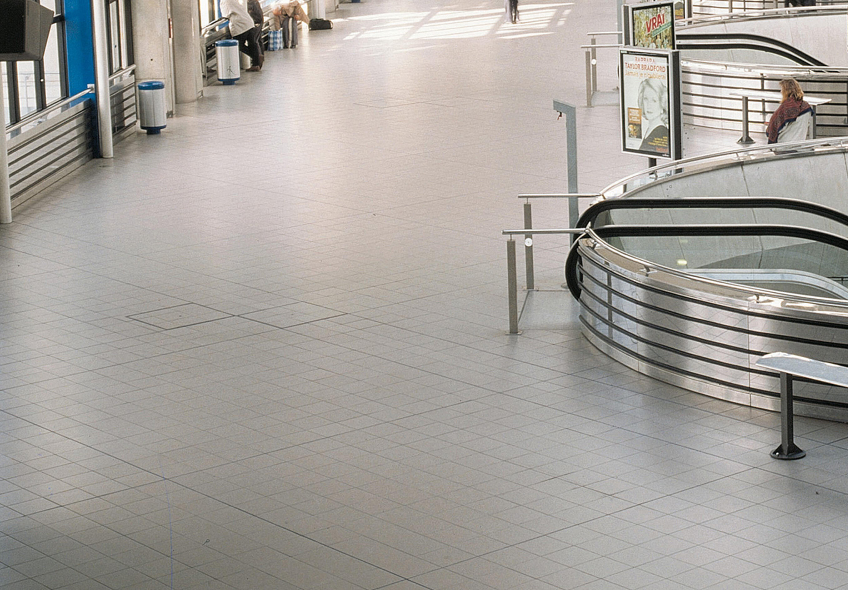 Carrelage sol/mur intérieur effet granit gris Belfast l.30 x L.30 cm - 4