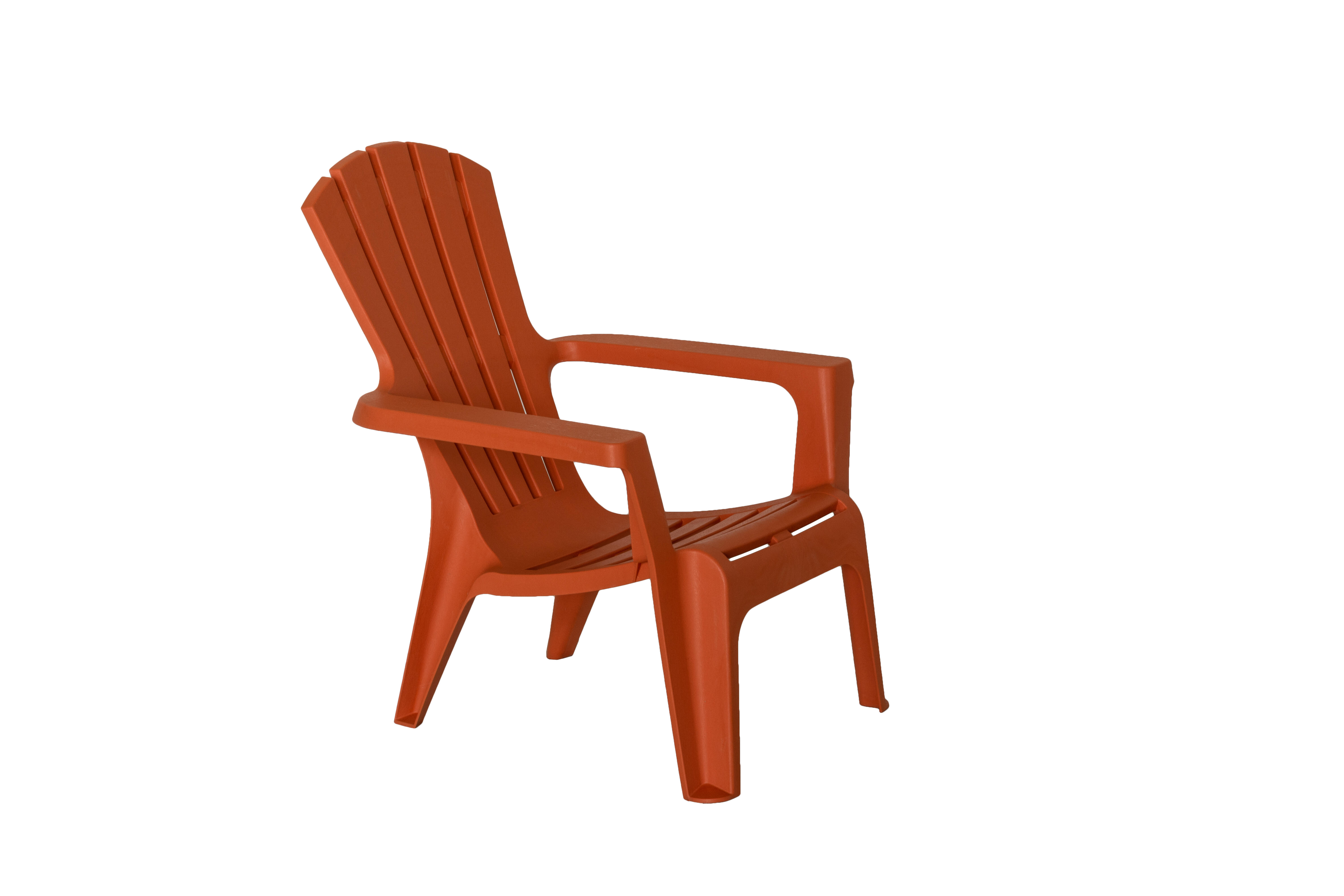 Fauteuil résine injectée terracota Adirondack BICA, 1 personne - 2