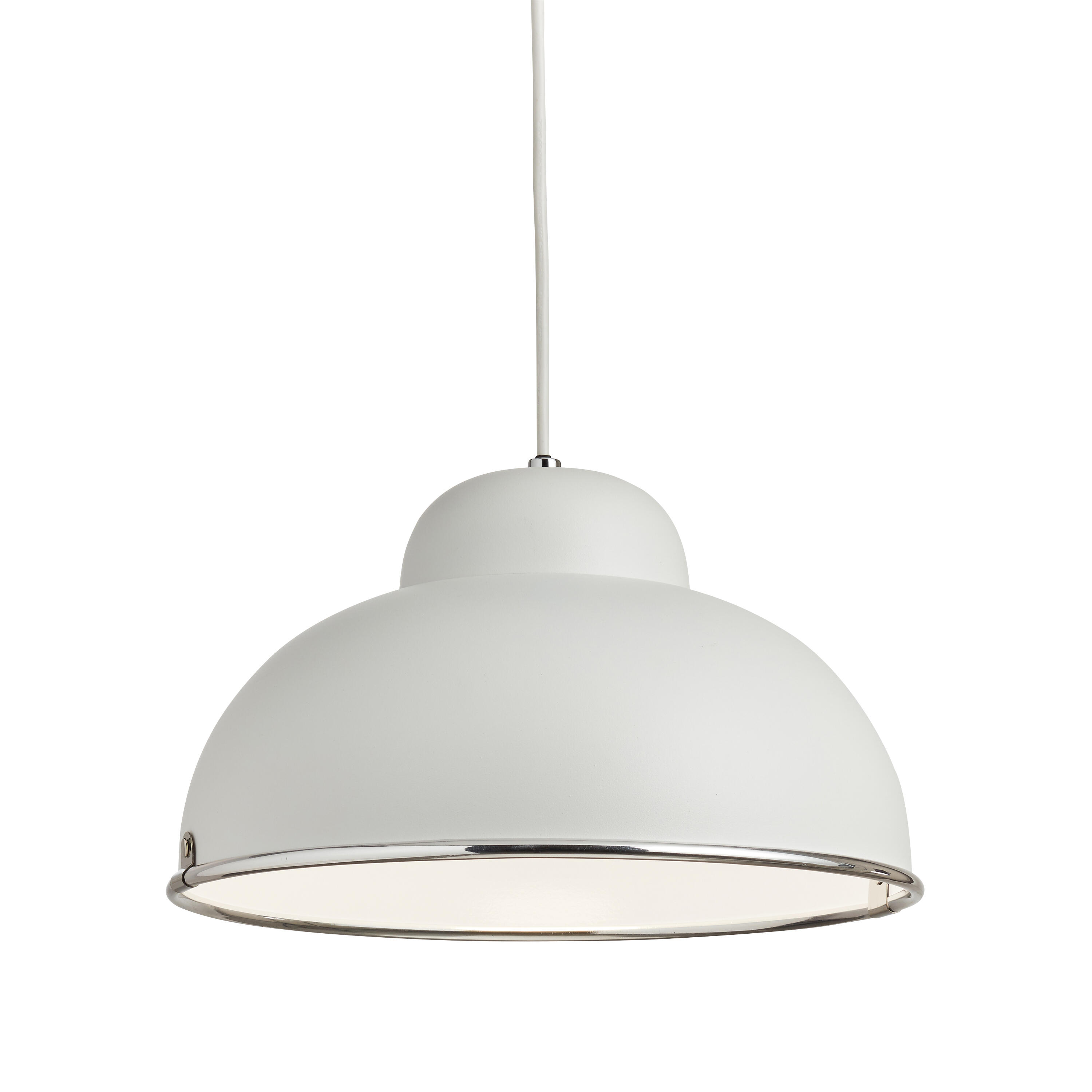 Suspension Farell fer, blanc, Diam.31.0 cm INSPIRE, E27 - 3