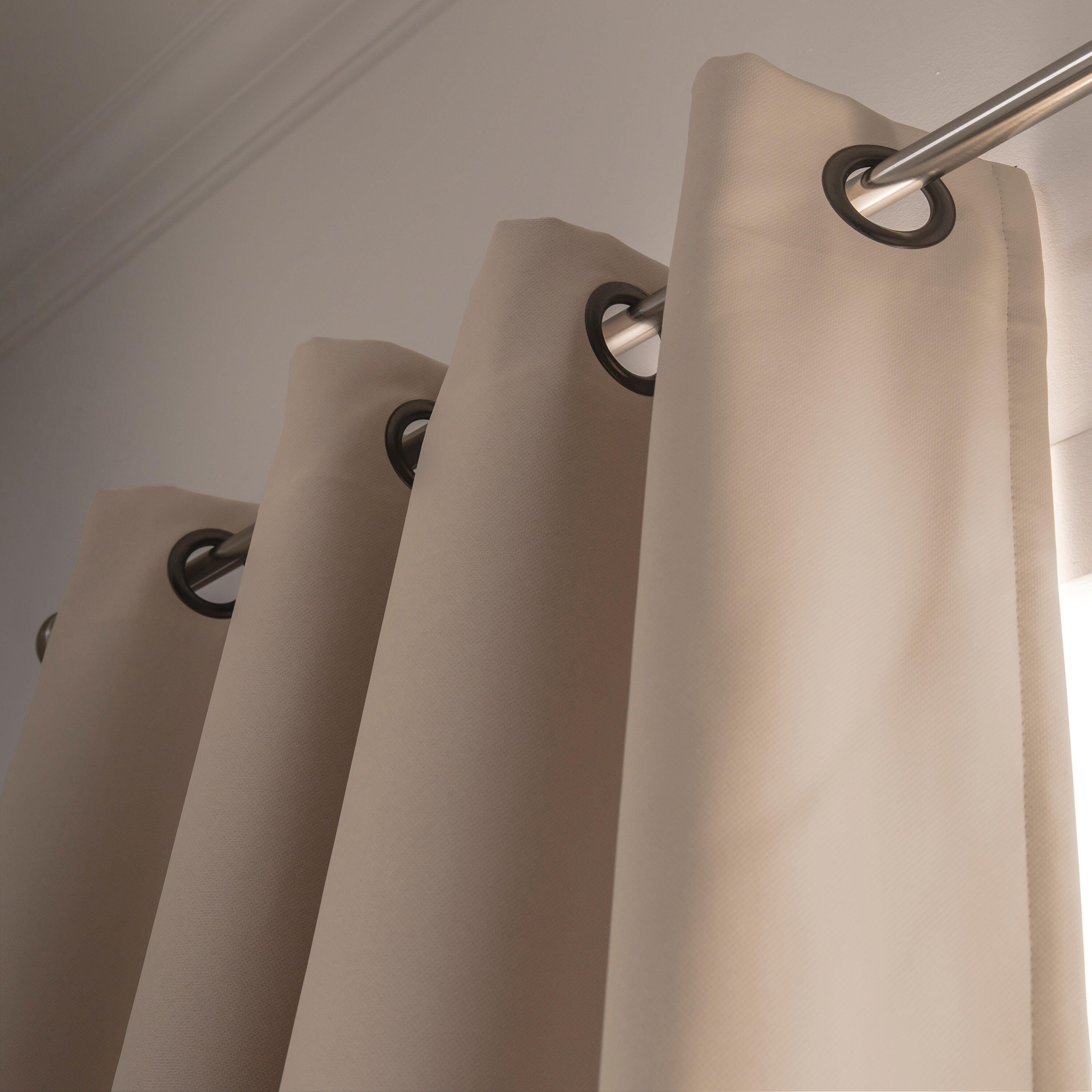 Rideau phonique, Moondream plus, beige H.260 x l.140 cm | Leroy Merlin