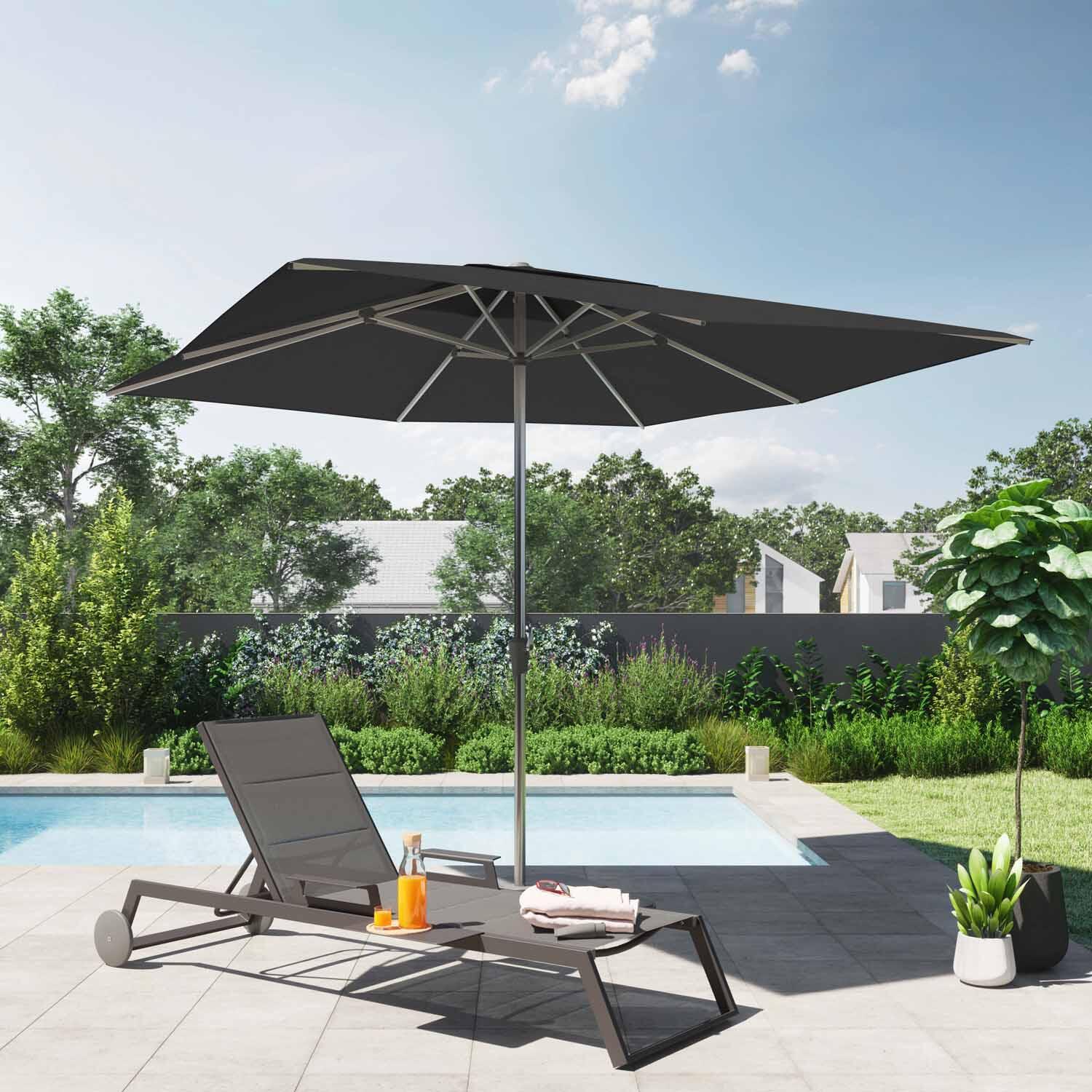 Bain de soleil en aluminium NATERIAL Odyssea gris - 5
