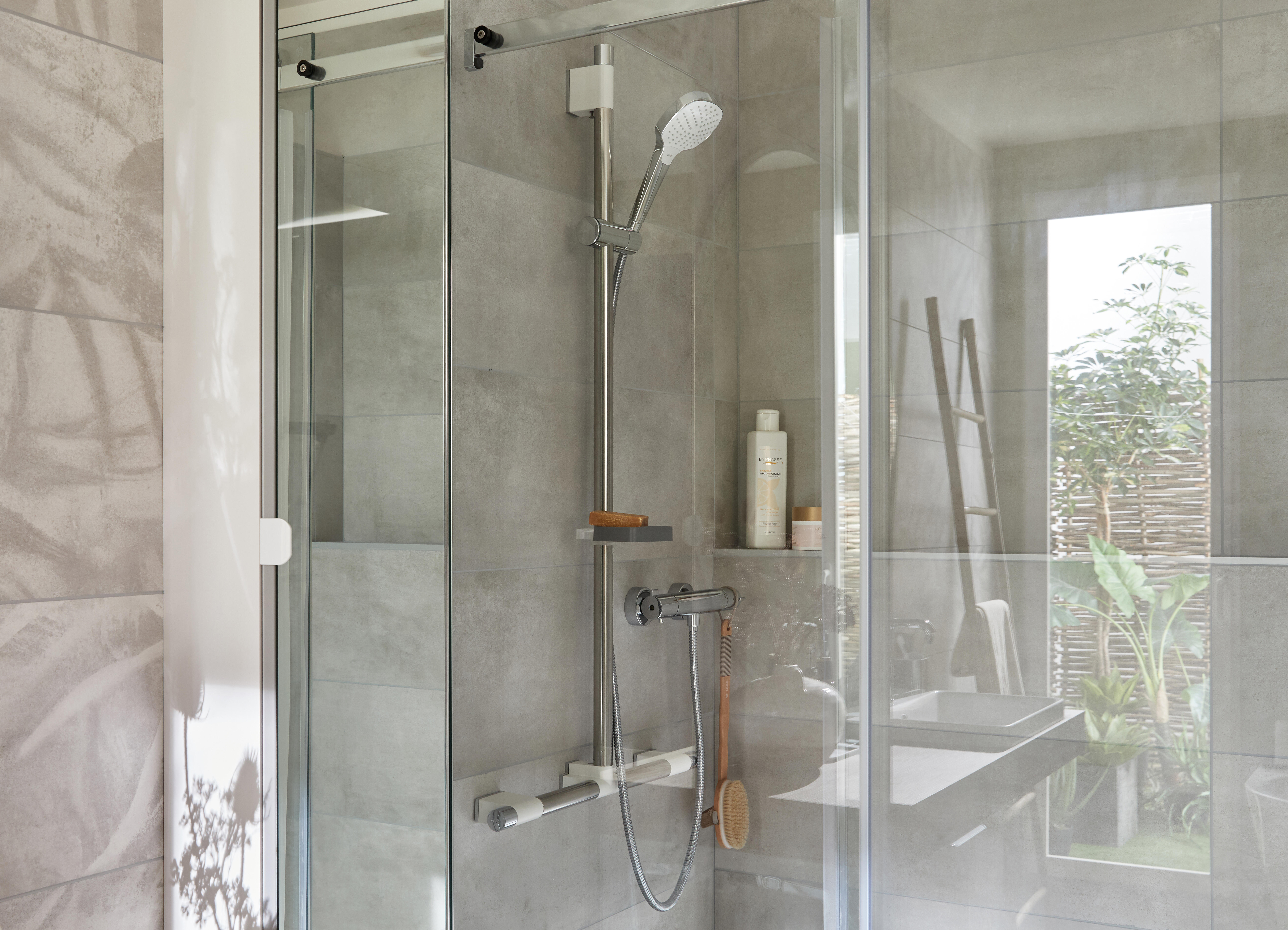Flexible de douche L.200 cm chrome, HANSGROHE Sensoflex - 3