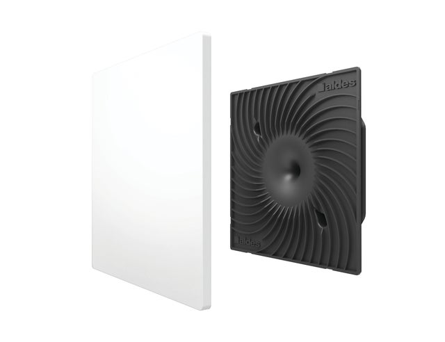 Kit grille de ventilation D80 mm en blanc ColorLINE ALDES