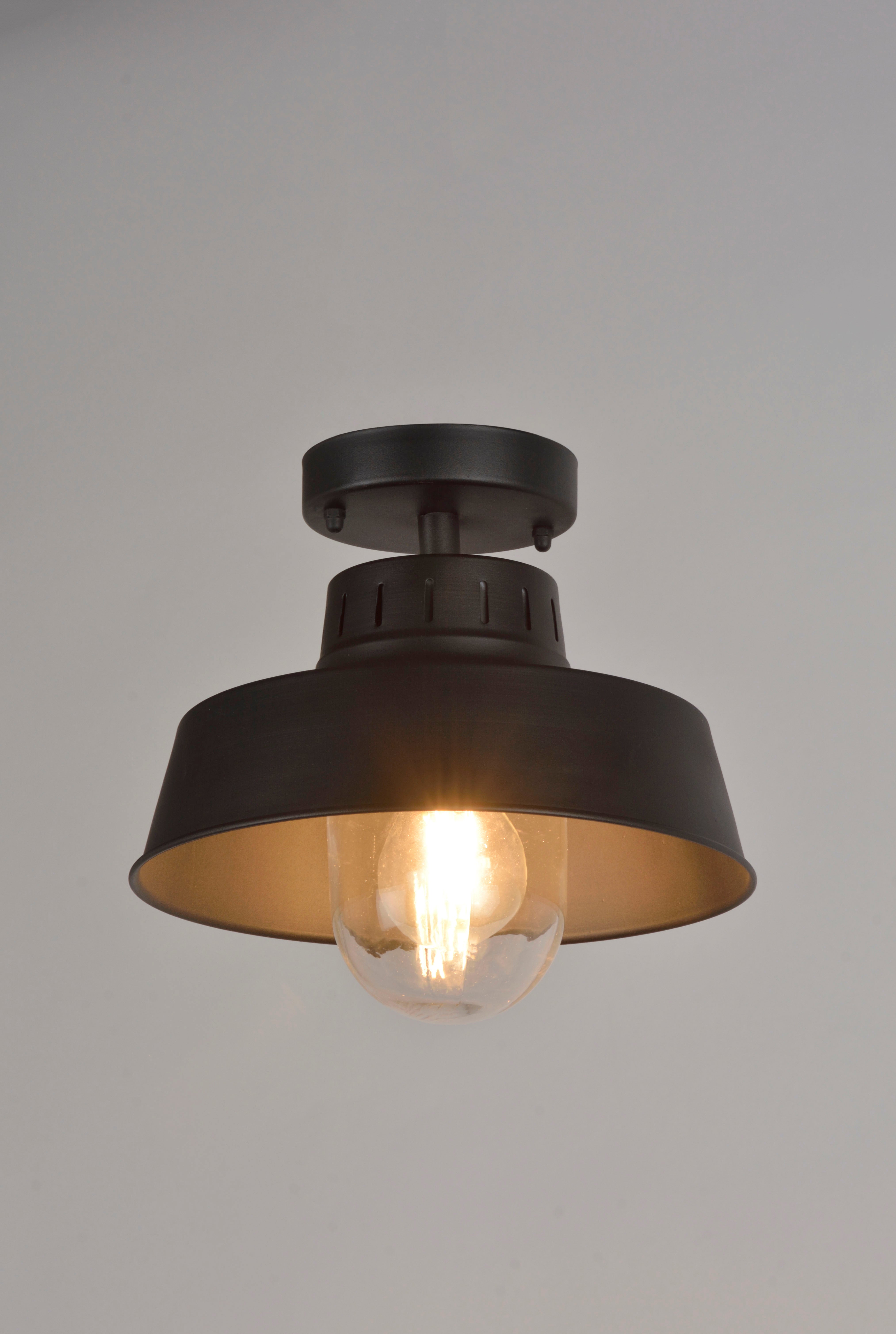 Applique extérieure E27 max 40W noir Factory COREP | Leroy Merlin