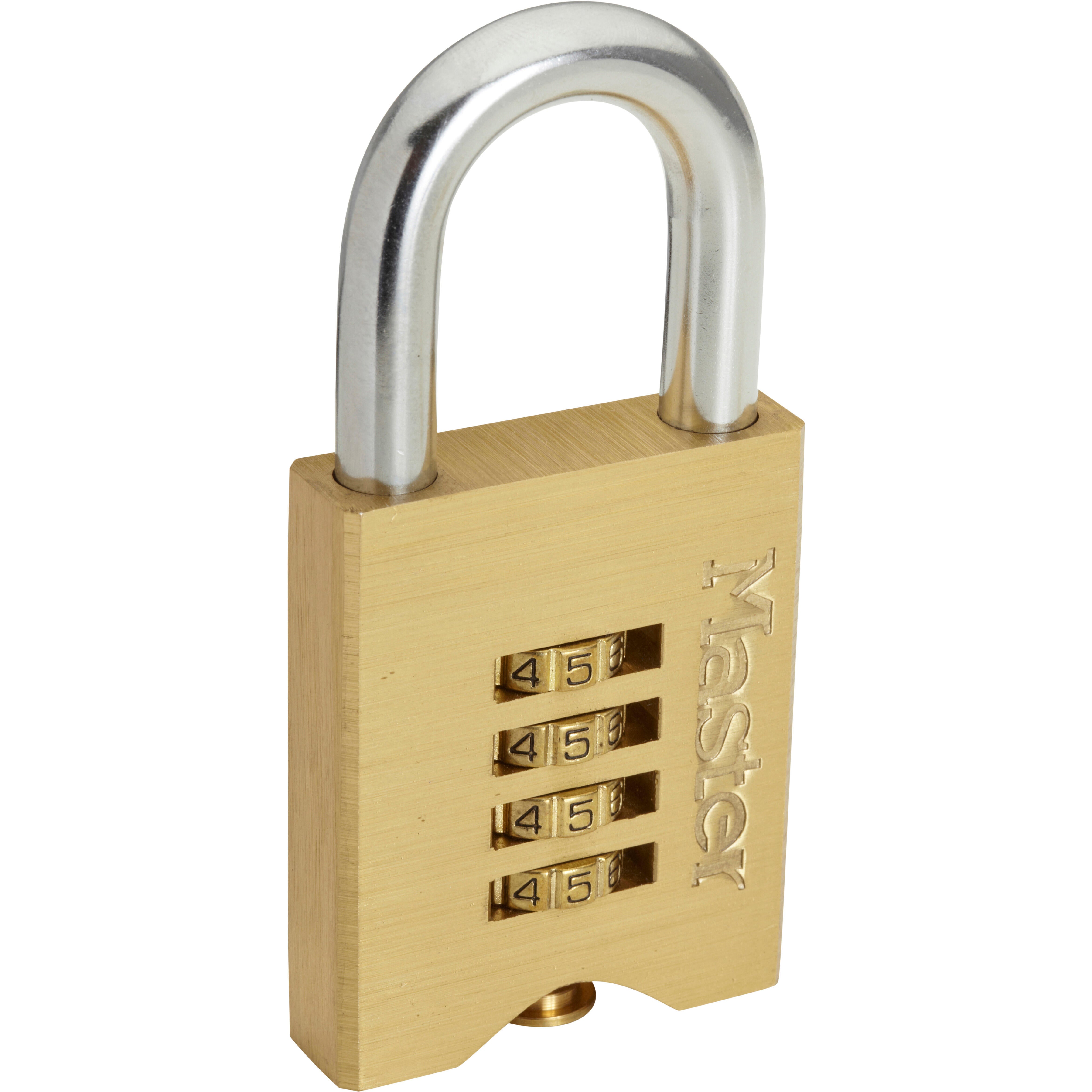 Cadenas à combinaison MASTERLOCK laiton, l.50 mm - 4