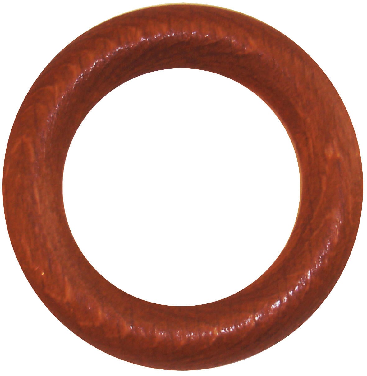 Lot De 8 Anneaux Crochets Décor Laiton Pour Tringle 28 Mm - Materiel