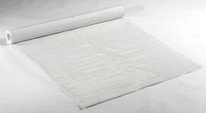 Film Polyéthylène Noir étanchéité Sous-dalle Type 200 - 8m X 25m, Marque ECOBUD, Neuf