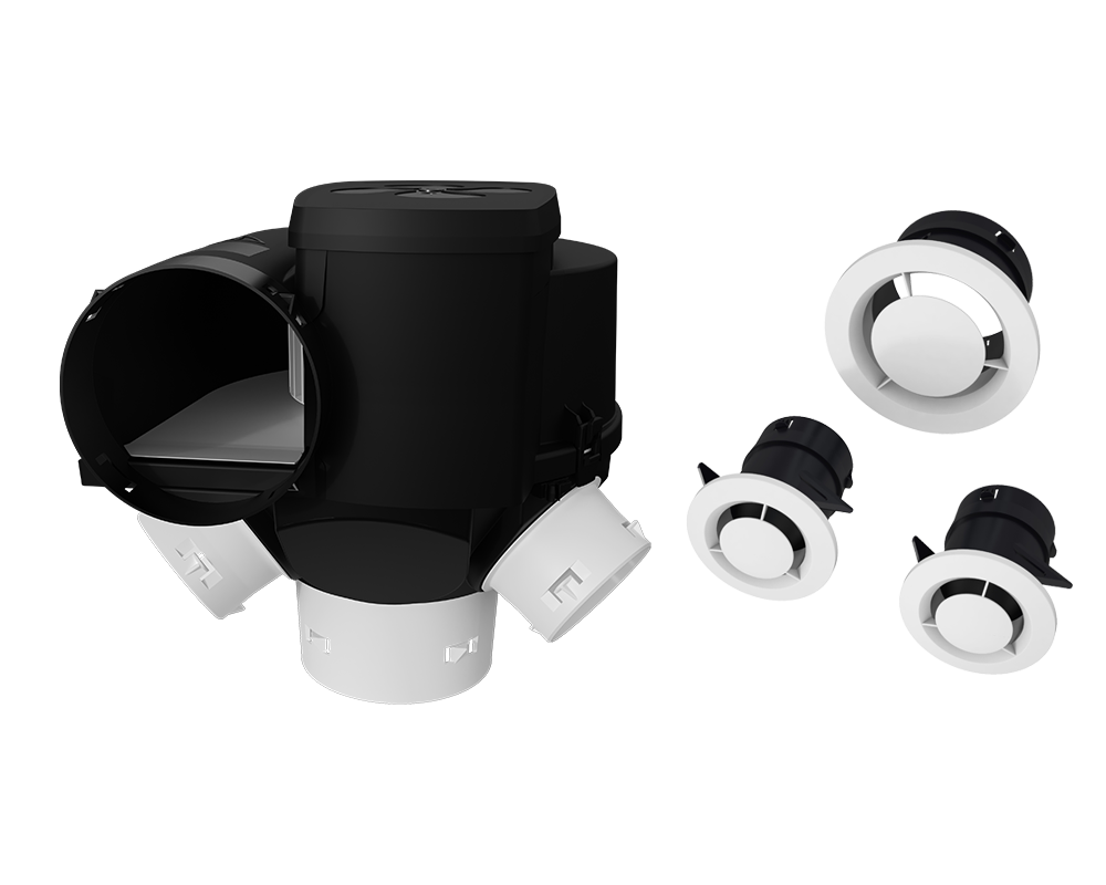 Kit VMC simple flux autoréglable OLYMPIC Olympic - 3