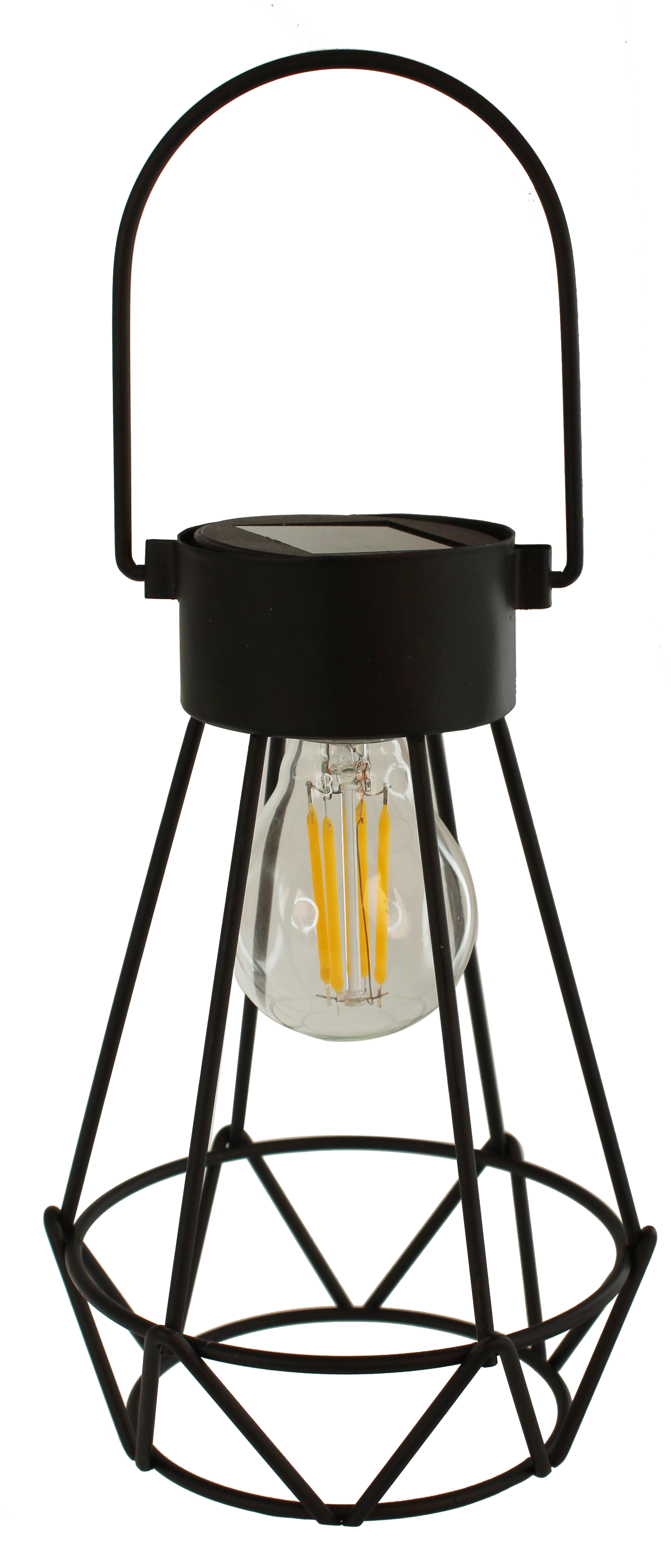 Lampe solaire Britt, 2 lumens, noir, WATT & HOME - 5