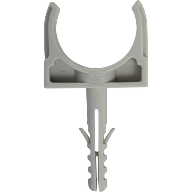 Lot de 10 clips et chevilles, Diam.25, L.65 mm